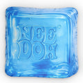 NeeDoh Blue Gel Squishy Pillow — Custom Shaped Stress Relief Cushion