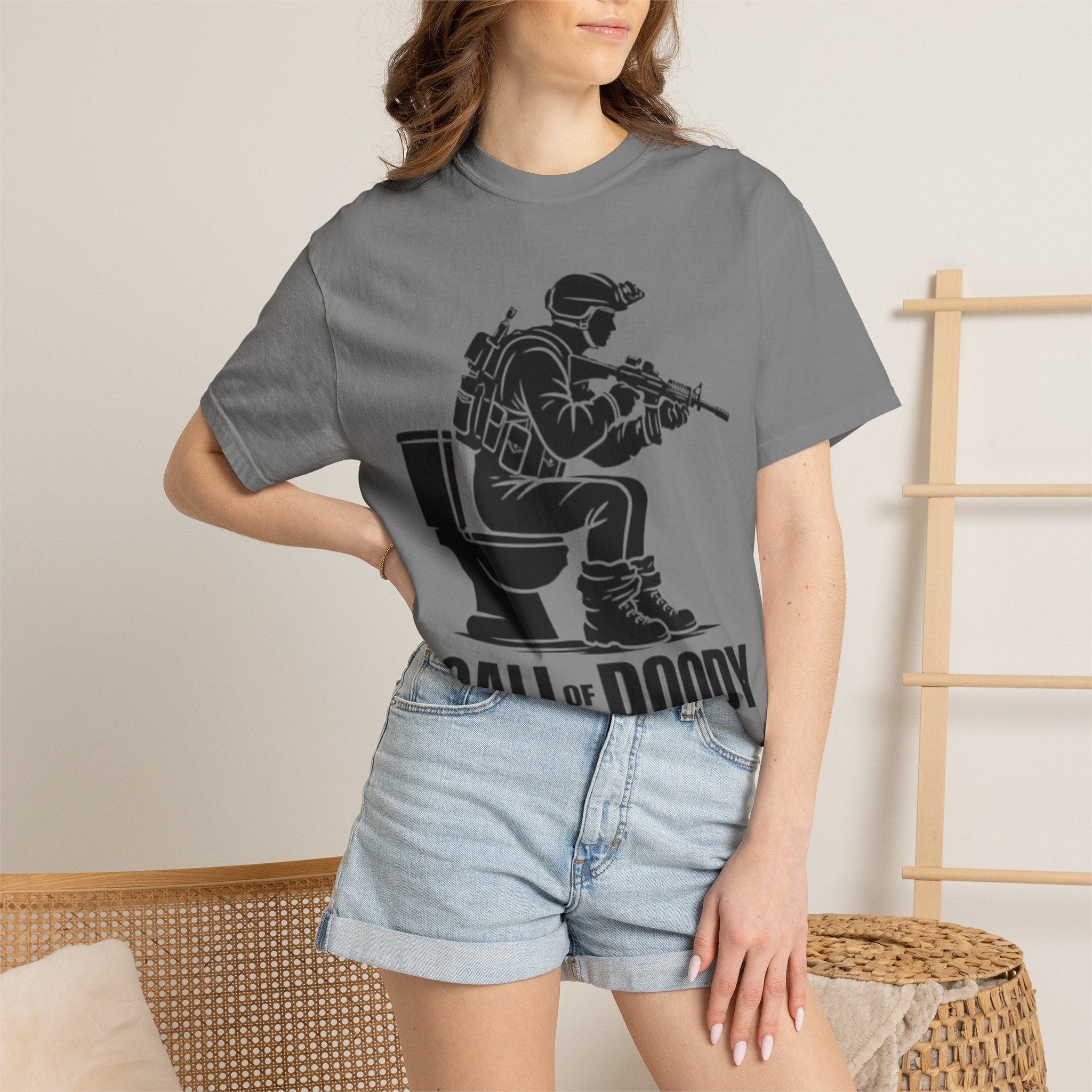 Call of Doody Toilet Gamer T-Shirt — Funny Gamer Bathroom Humor Tee