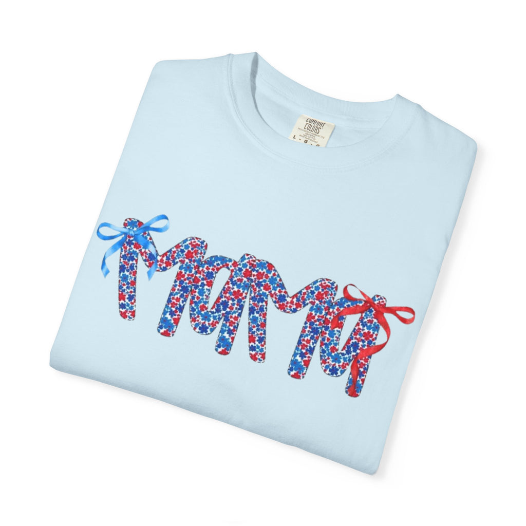 Floral Ribbon 'Mama' Graphic T-Shirt