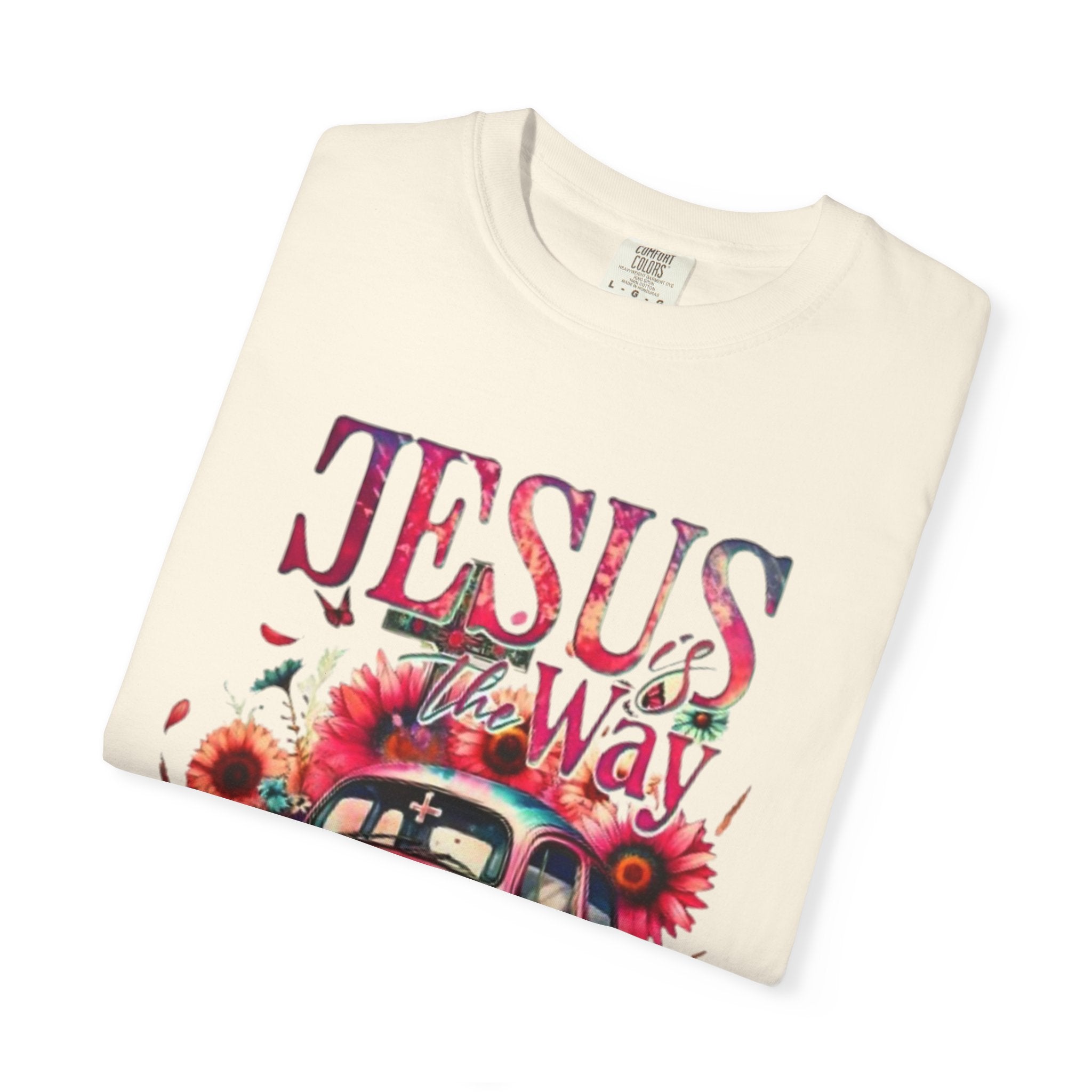Jesus Is The Way Vintage Beetle T-Shirt