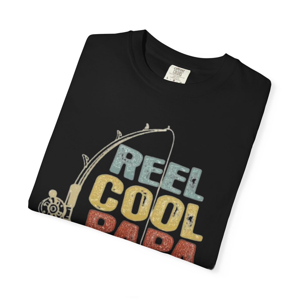 Reel Cool Papa Fishing T-Shirt — Vintage Dad Gift for Father’s Day