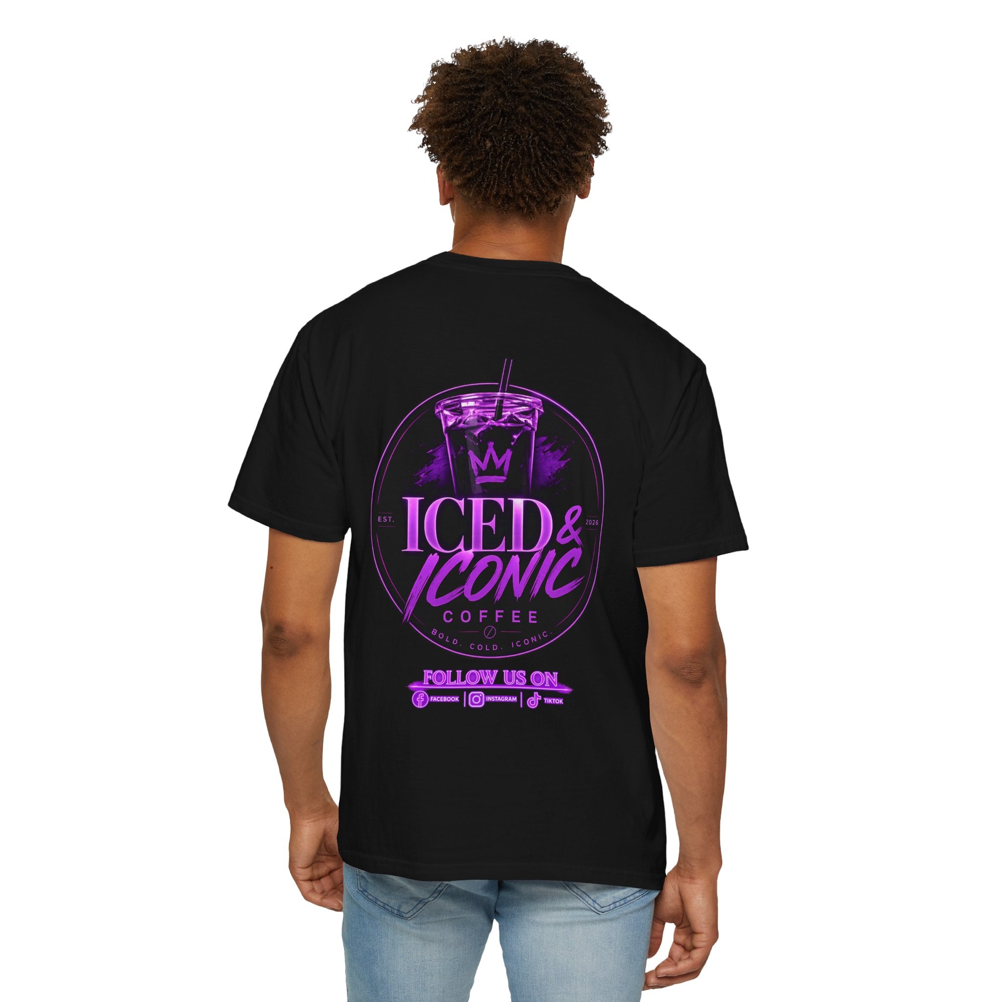 Iced & Iconic Coffee T-shirt