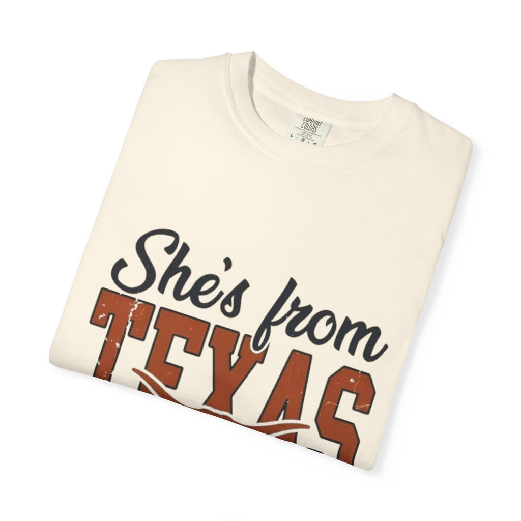 She's From Texas I Can Tell T-Shirt — Texas Pride Graphic Tee