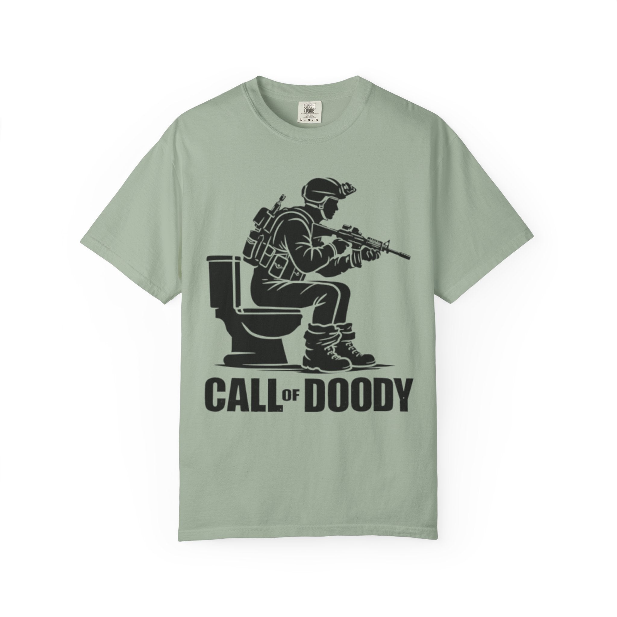 Call of Doody Toilet Gamer T-Shirt — Funny Gamer Bathroom Humor Tee