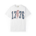 1776 Patriotic T-Shirt — Stars & Stripes Lightning Bolt Graphic