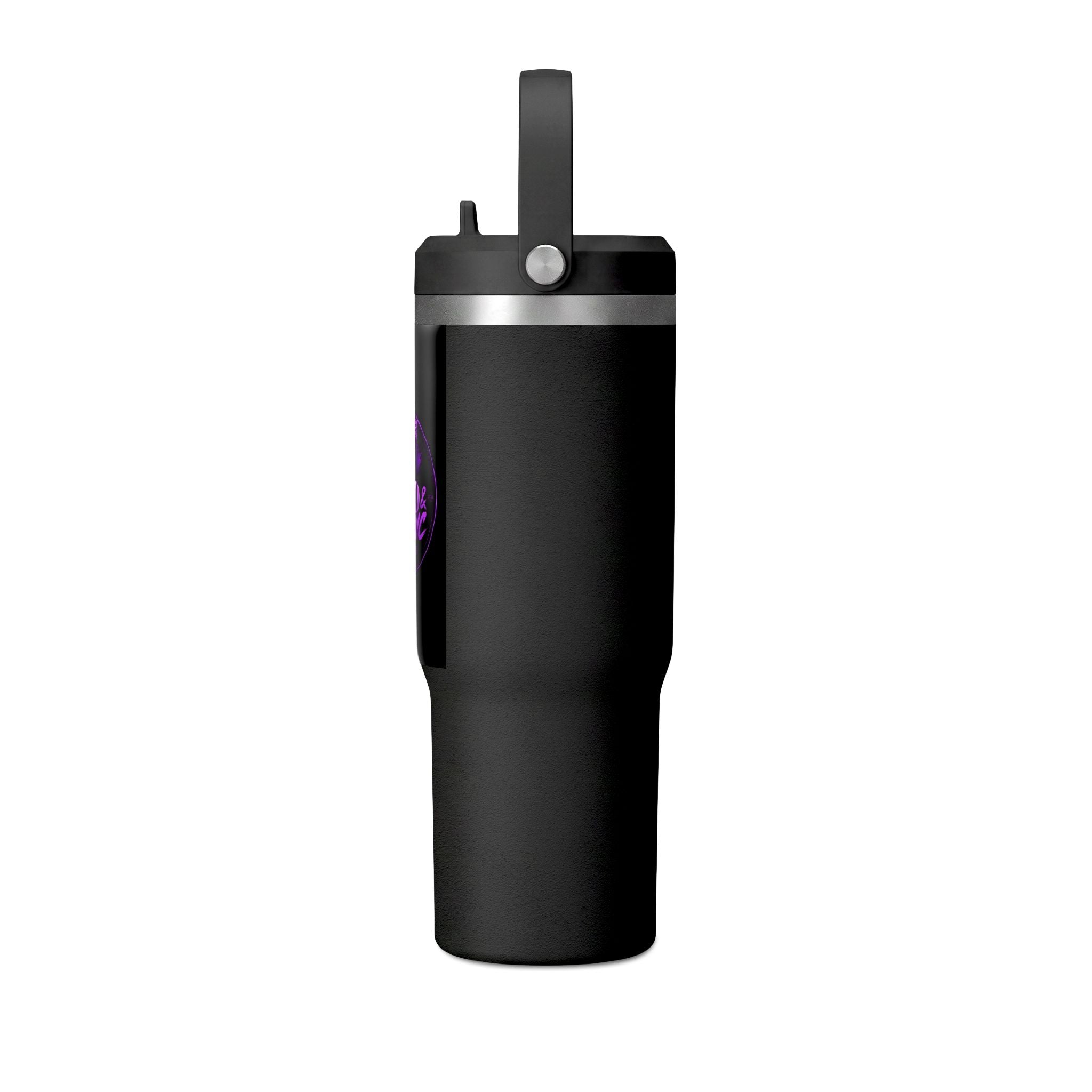 Nomad Tumbler 32oz — 'Iced & Iconic' Insulated Travel Tumbler