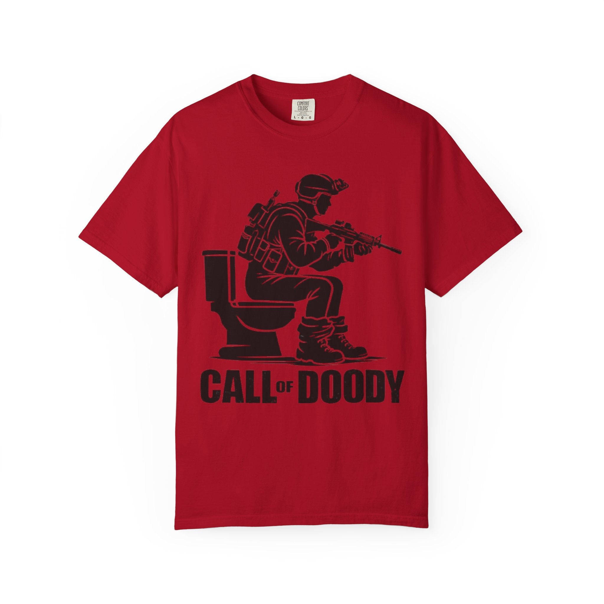 Call of Doody Toilet Gamer T-Shirt — Funny Gamer Bathroom Humor Tee
