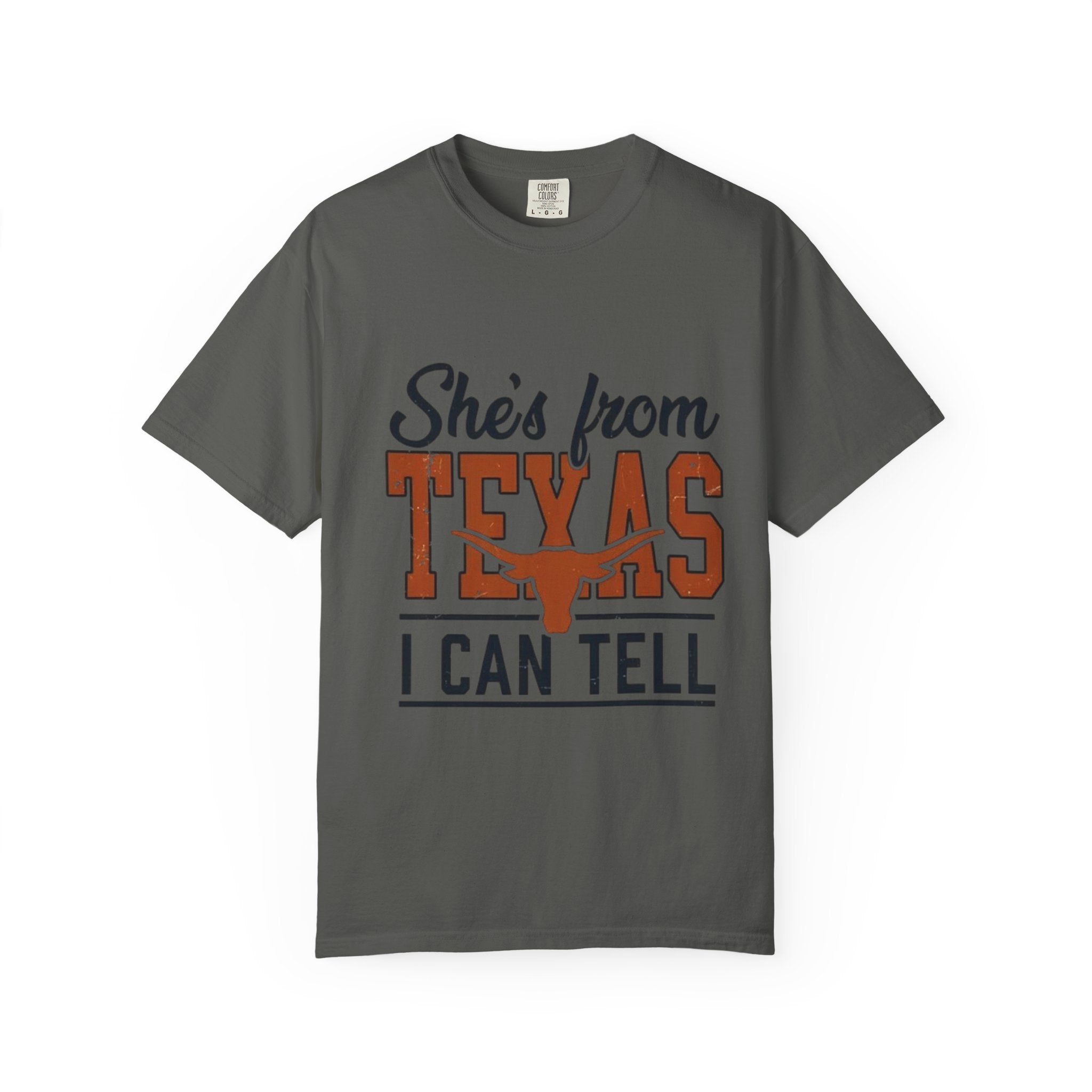 She's From Texas I Can Tell T-Shirt — Texas Pride Graphic Tee
