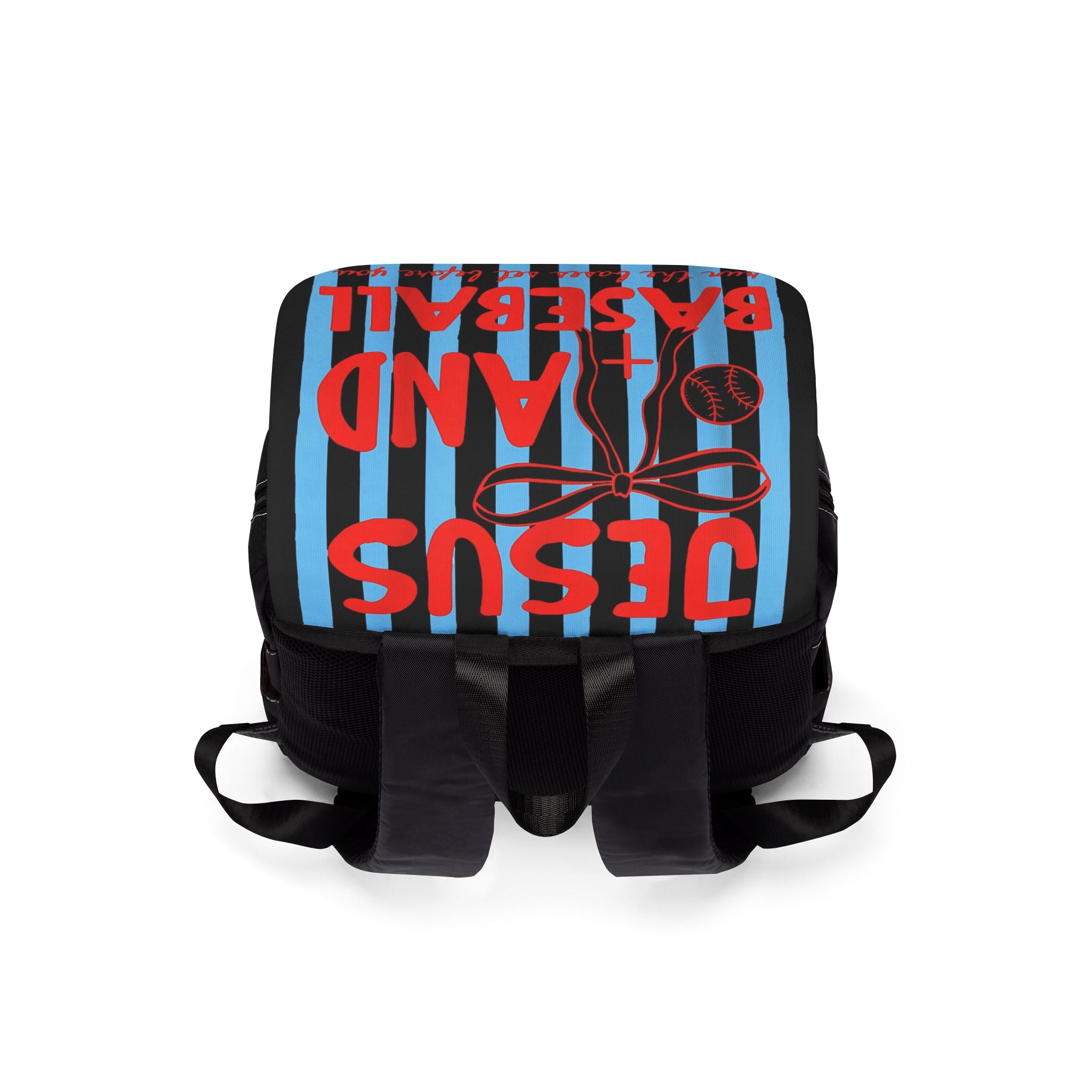 Jesus and Baseball  Backpack