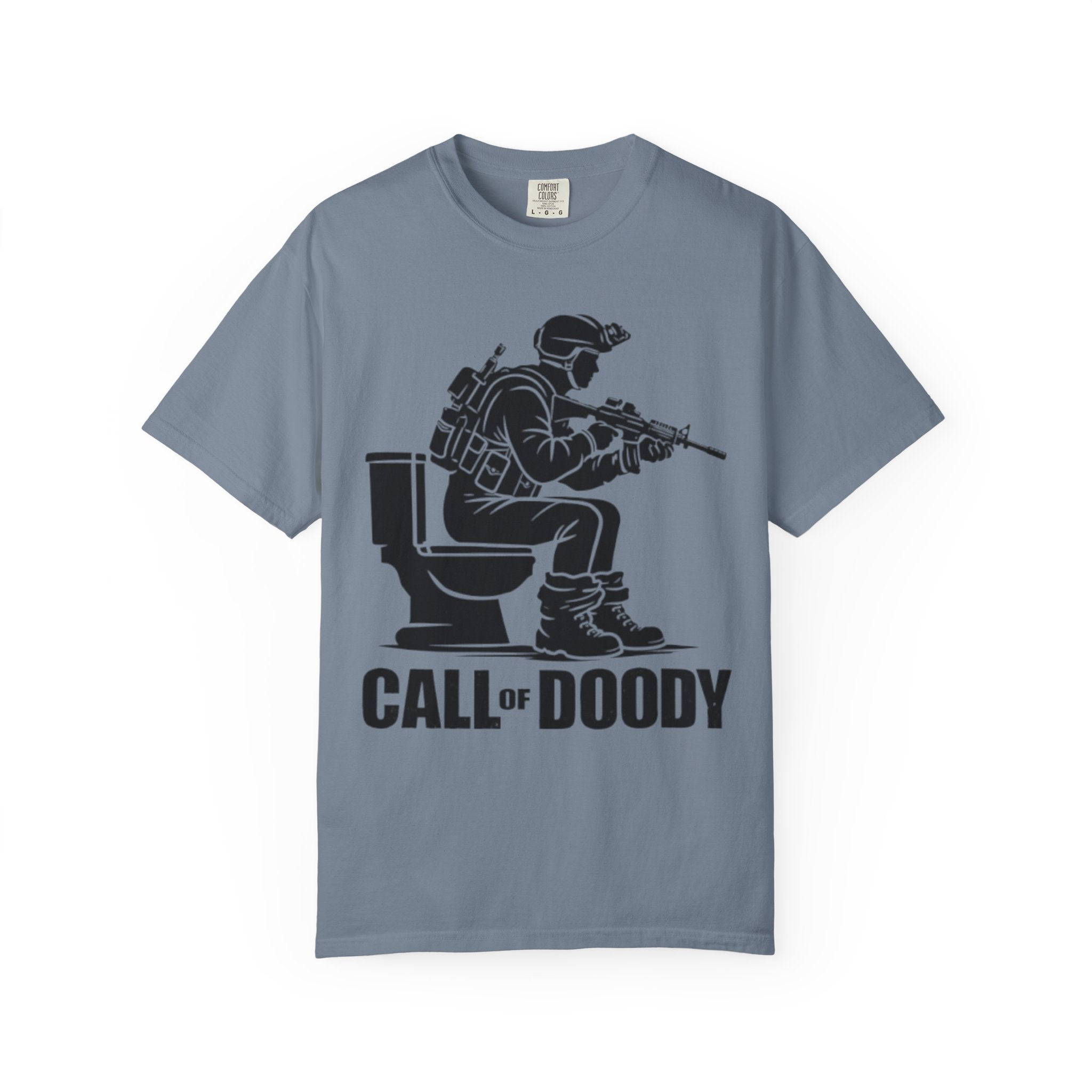 Call of Doody Toilet Gamer T-Shirt — Funny Gamer Bathroom Humor Tee