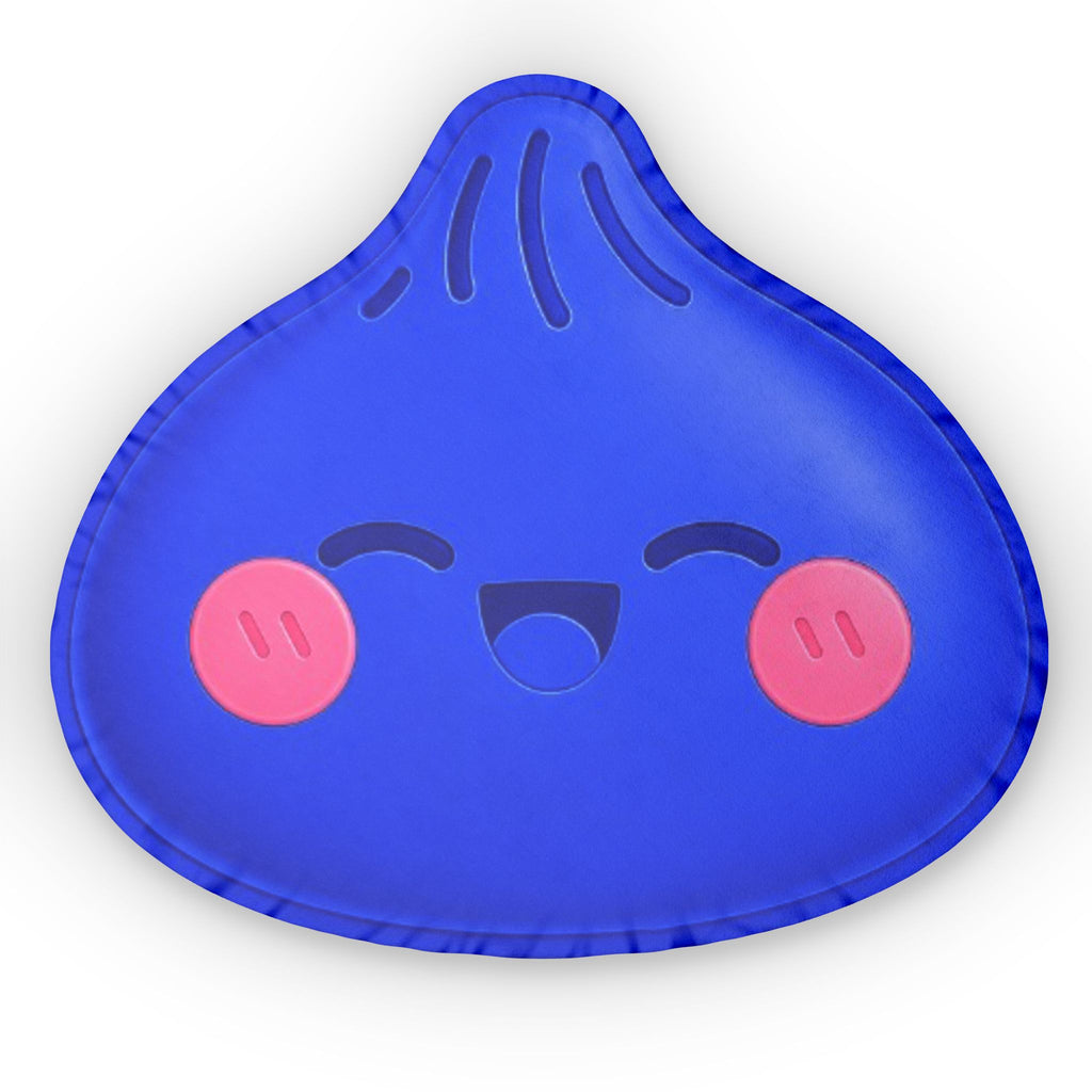 Blue dumpling pillow
