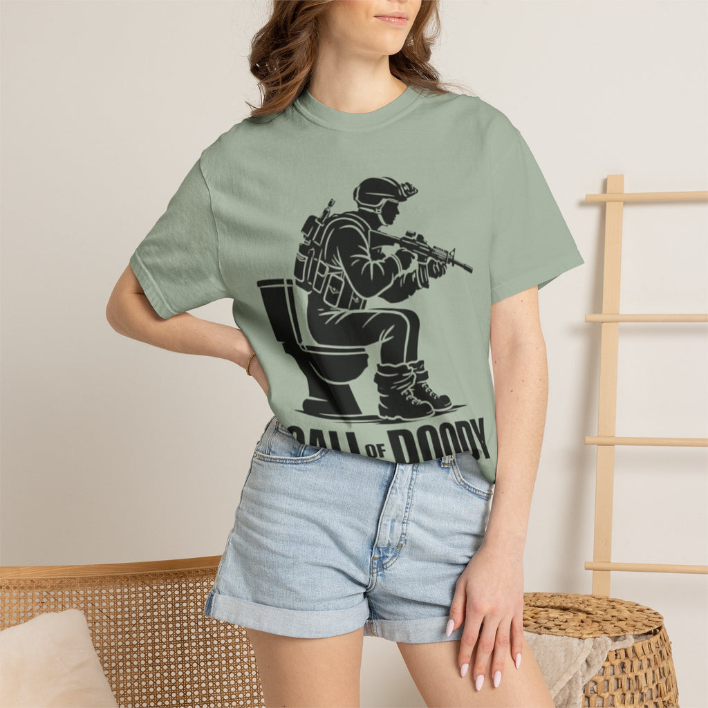 Call of Doody Toilet Gamer T-Shirt — Funny Gamer Bathroom Humor Tee