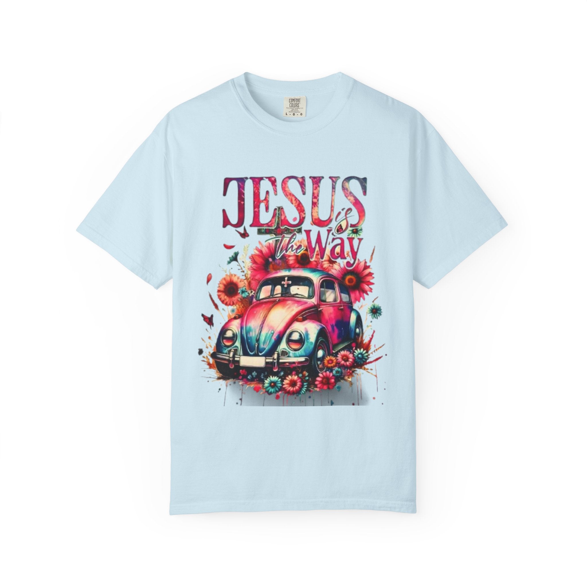 Jesus Is The Way Vintage Beetle T-Shirt