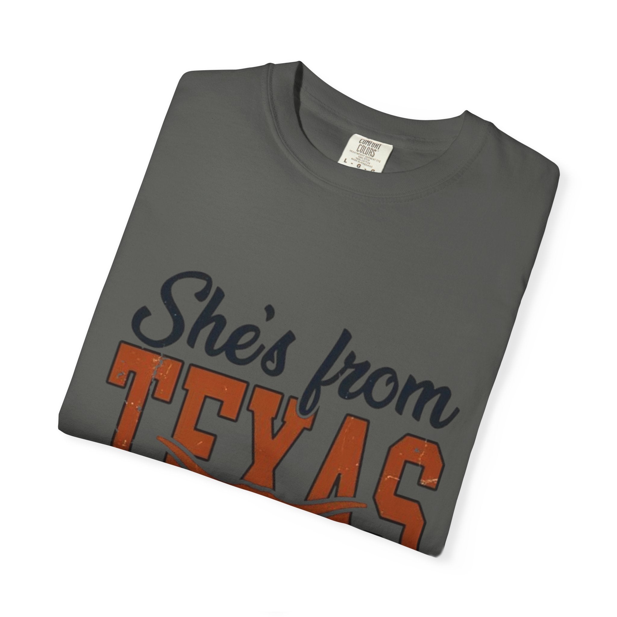 She's From Texas I Can Tell T-Shirt — Texas Pride Graphic Tee
