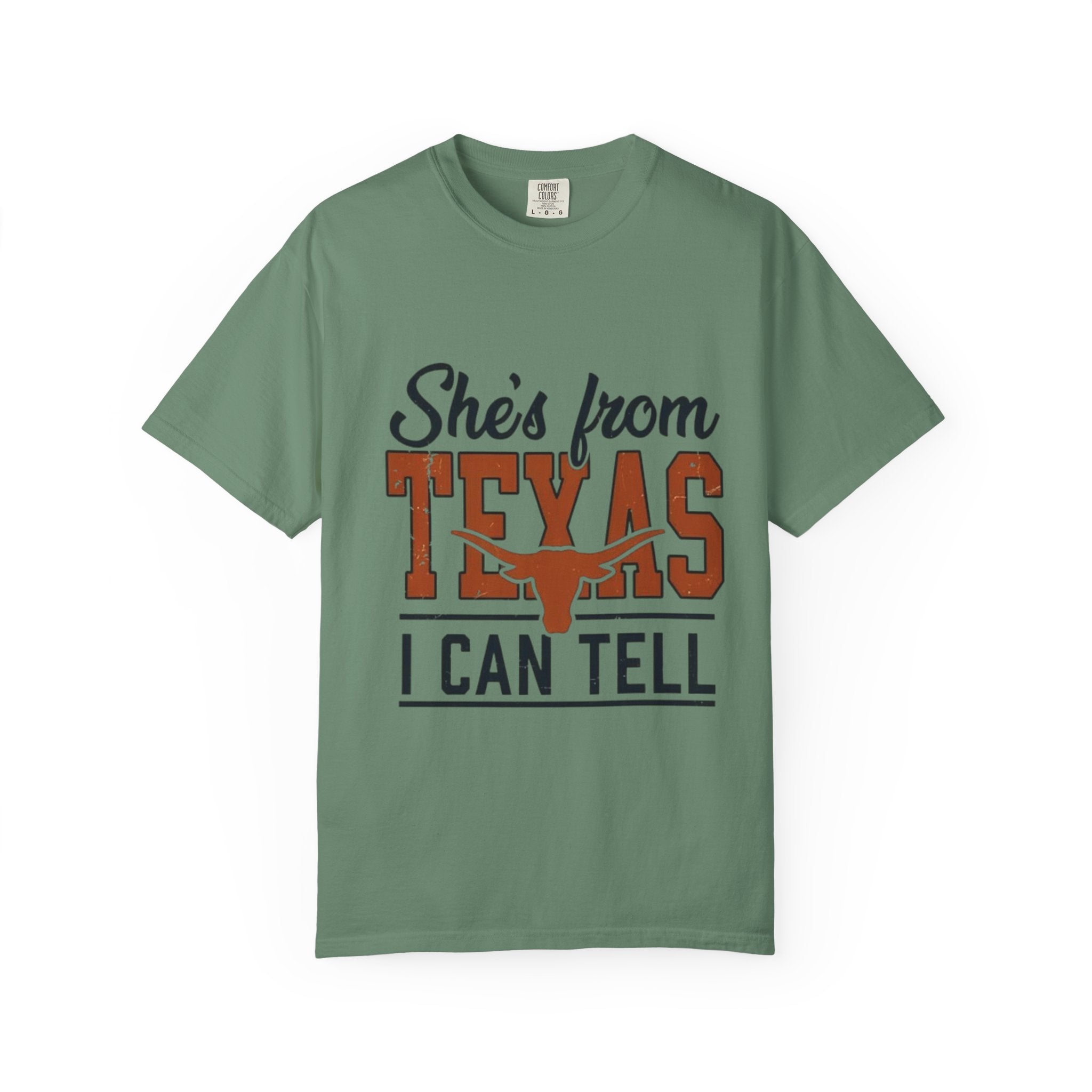 She's From Texas I Can Tell T-Shirt — Texas Pride Graphic Tee