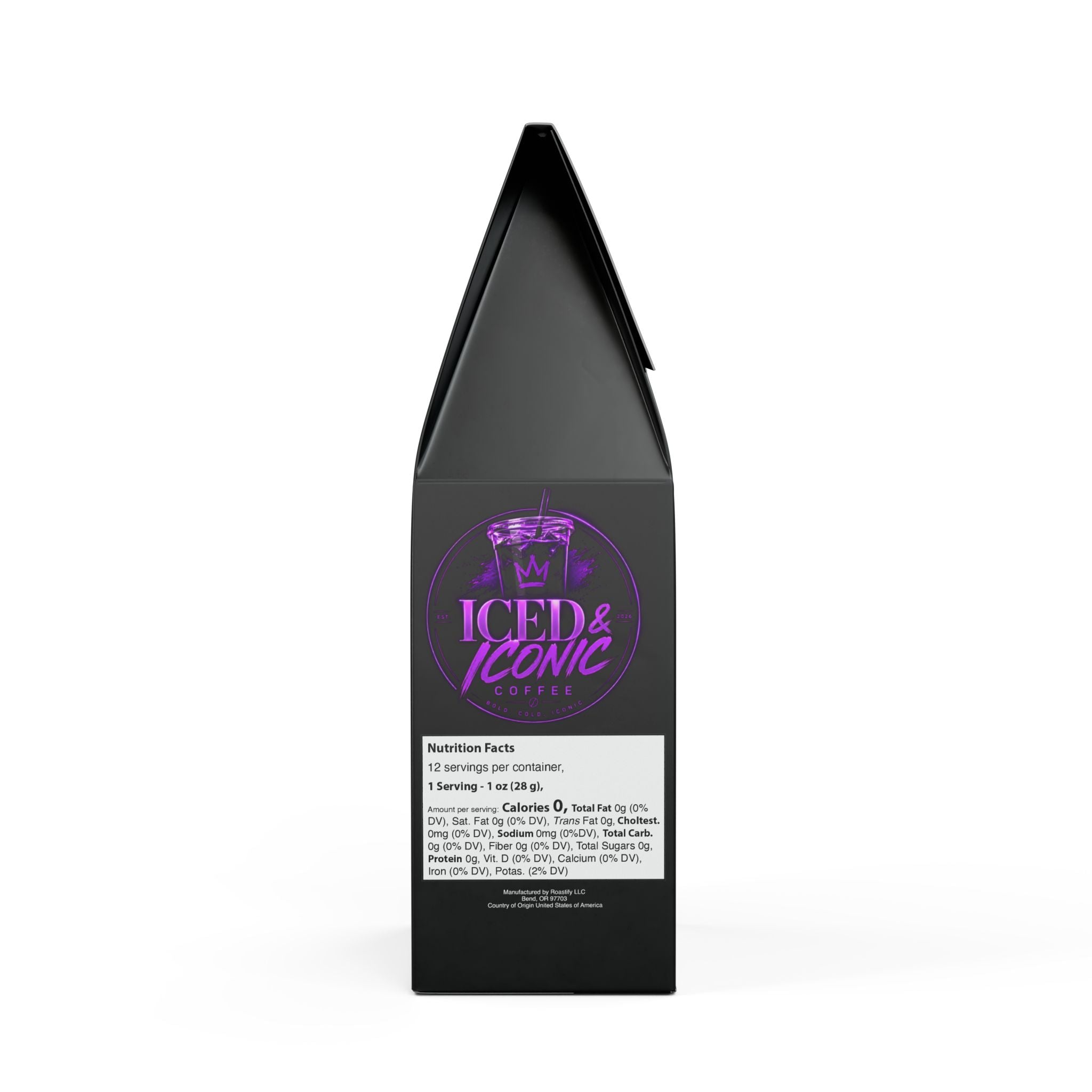 Iced and Iconic Coffee (Dark French Roast)
