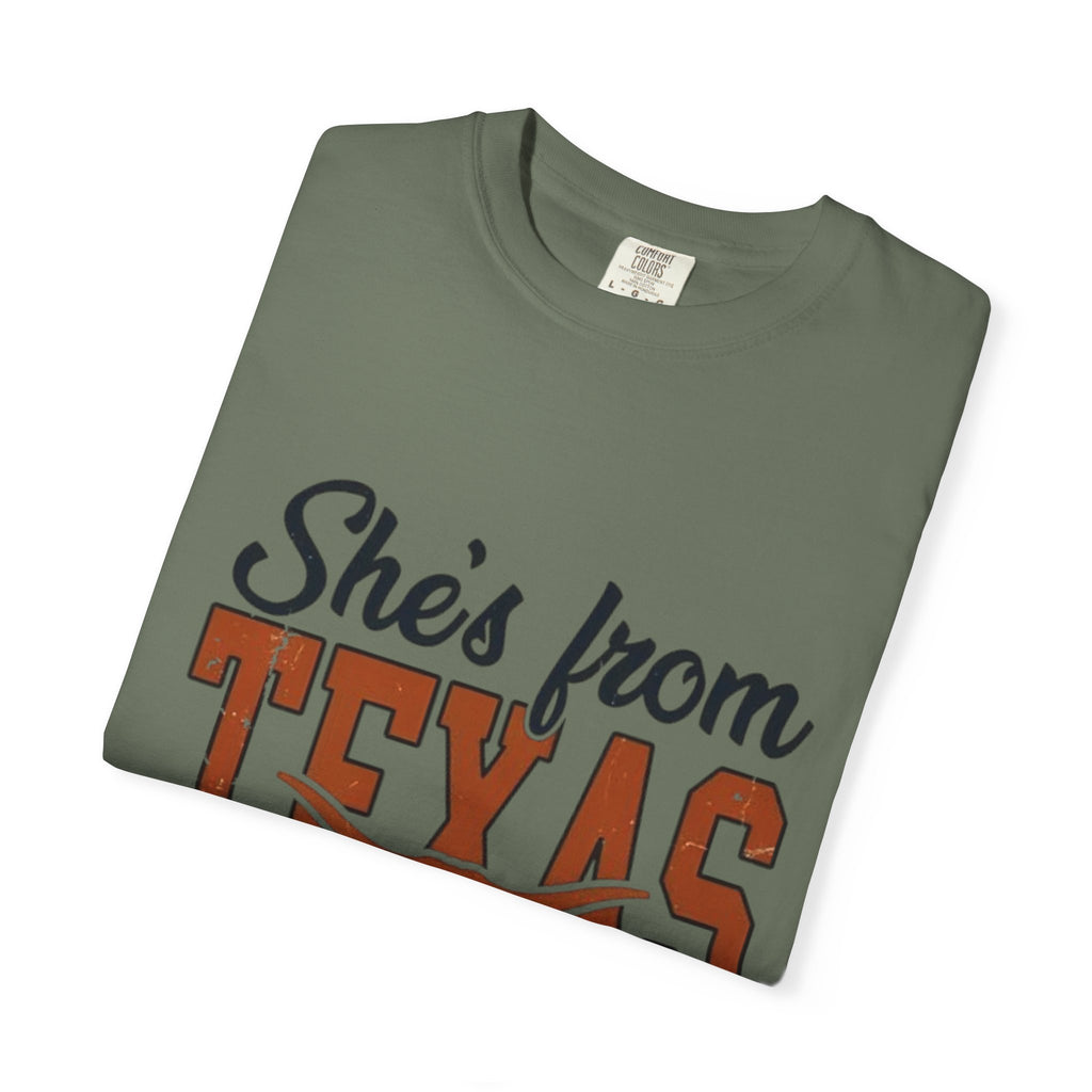 She's From Texas I Can Tell T-Shirt — Texas Pride Graphic Tee