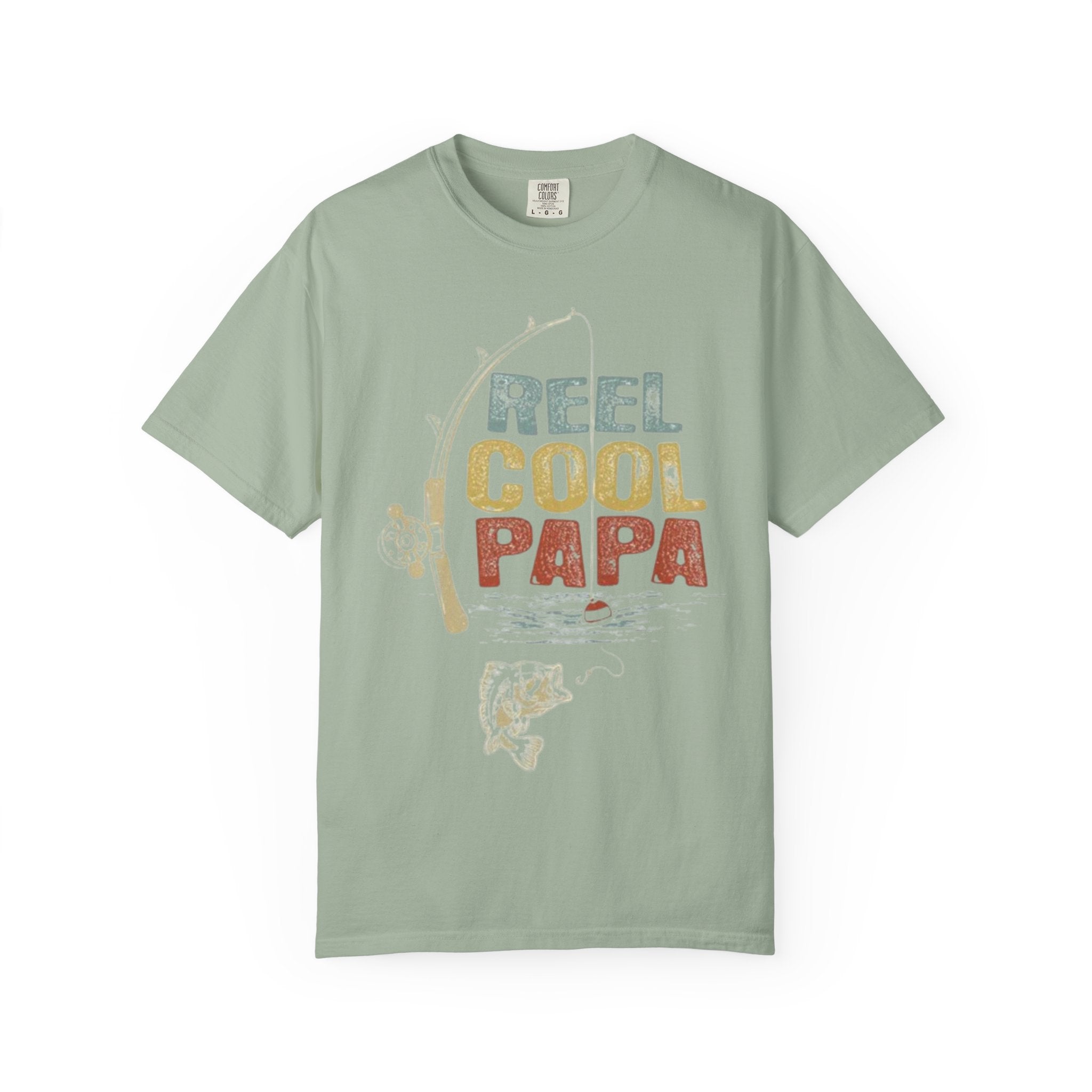 Reel Cool Papa Fishing T-Shirt — Vintage Dad Gift for Father’s Day