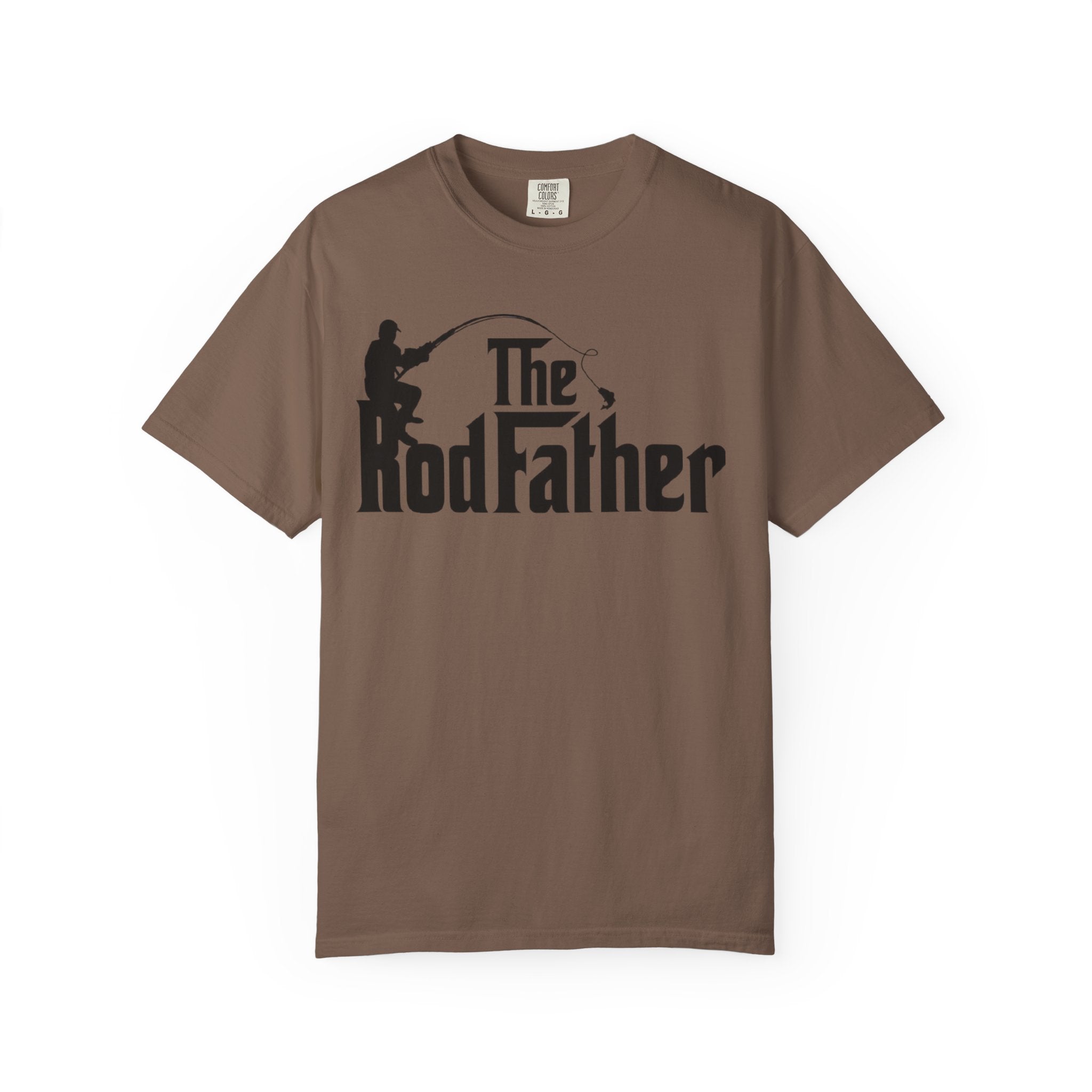 Fishing T-Shirt — “The Rod Father” Funny Angler Tee