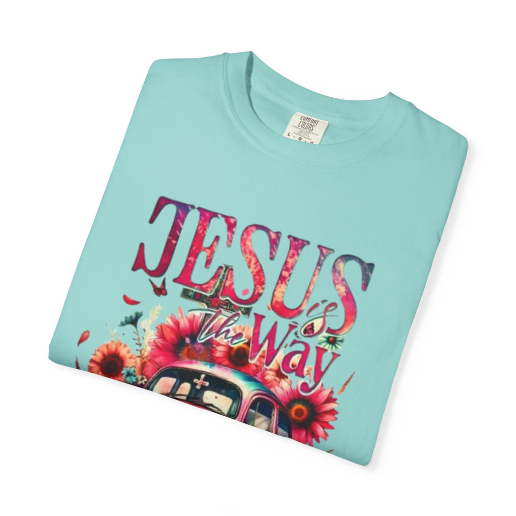 Jesus Is The Way Vintage Beetle T-Shirt