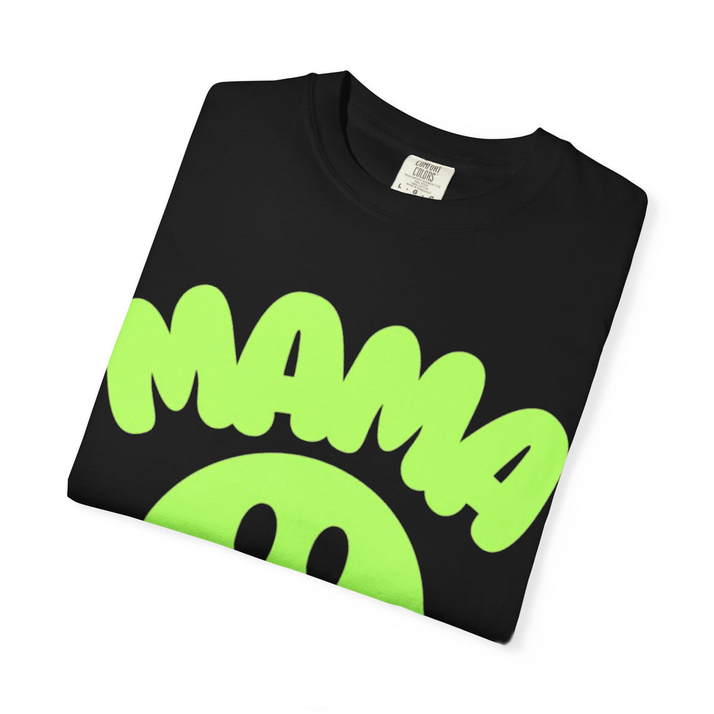 Mama Neon Smiley T-Shirt