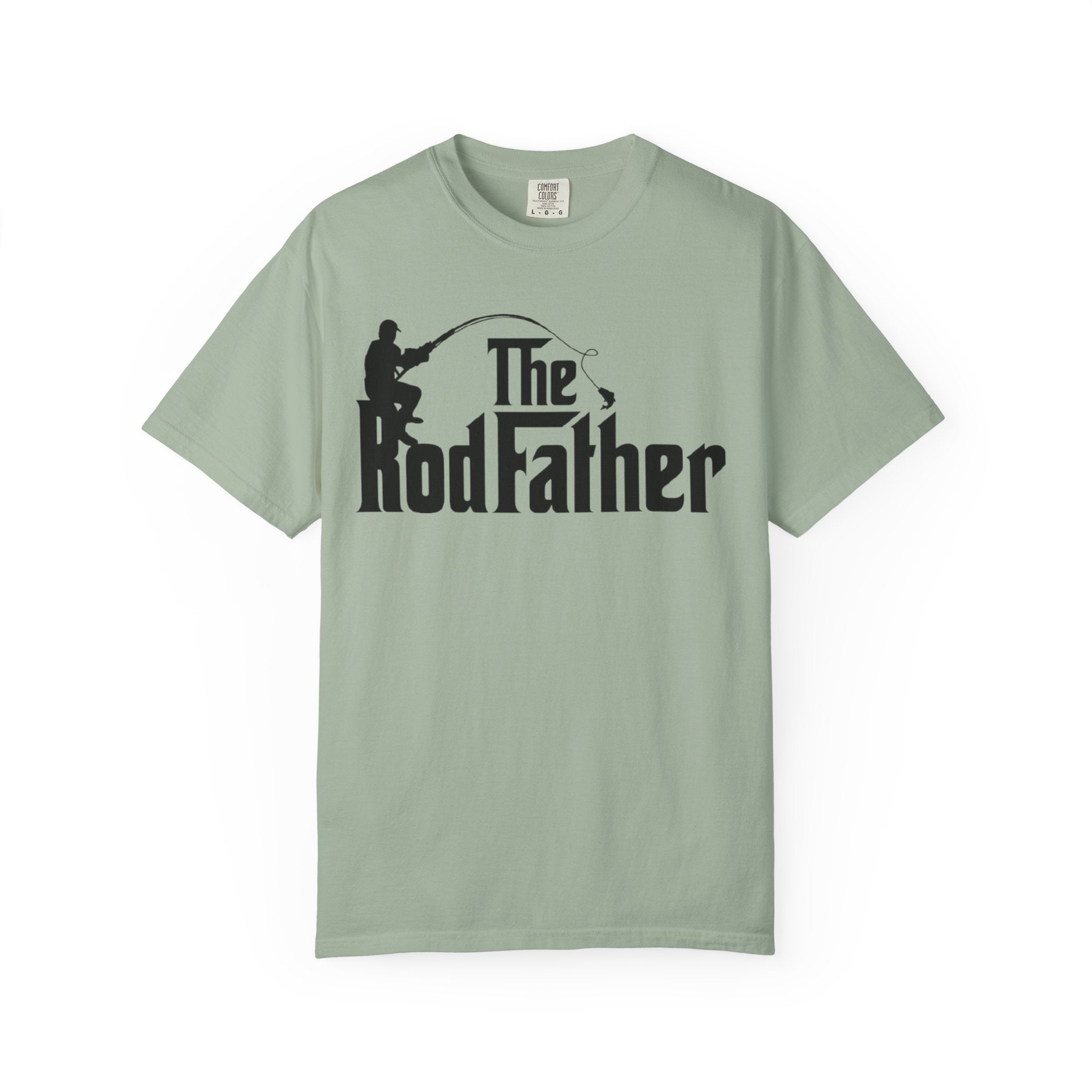 Fishing T-Shirt — “The Rod Father” Funny Angler Tee