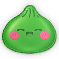 Green dumpling pillow