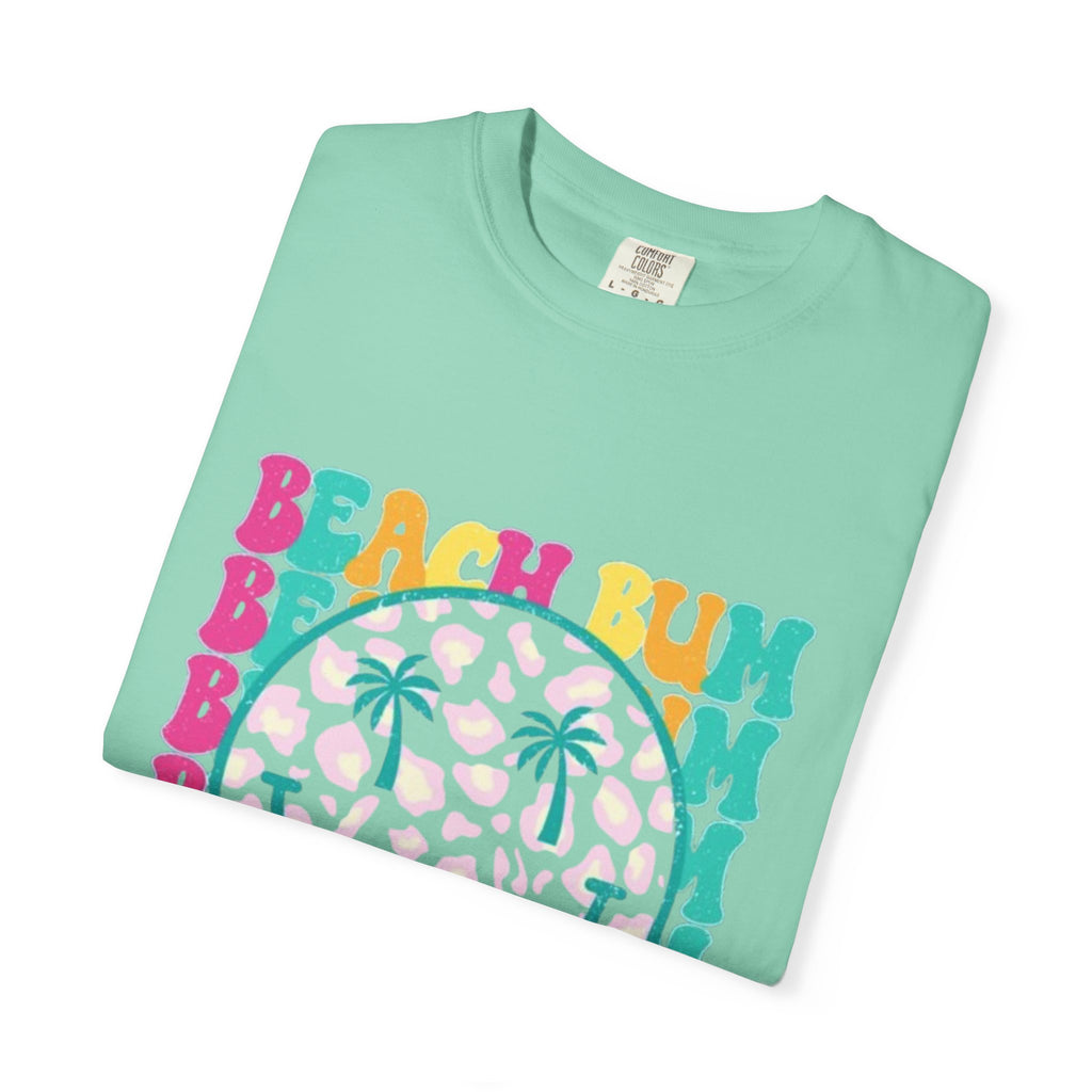 Beach Bum Smile T-Shirt — Retro Tropical Graphic Tee
