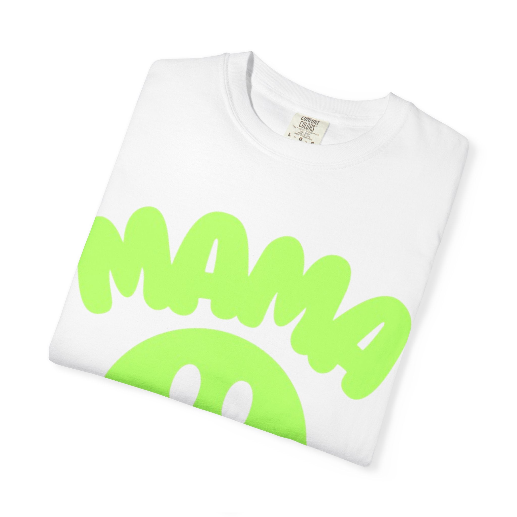 Mama Neon Smiley T-Shirt