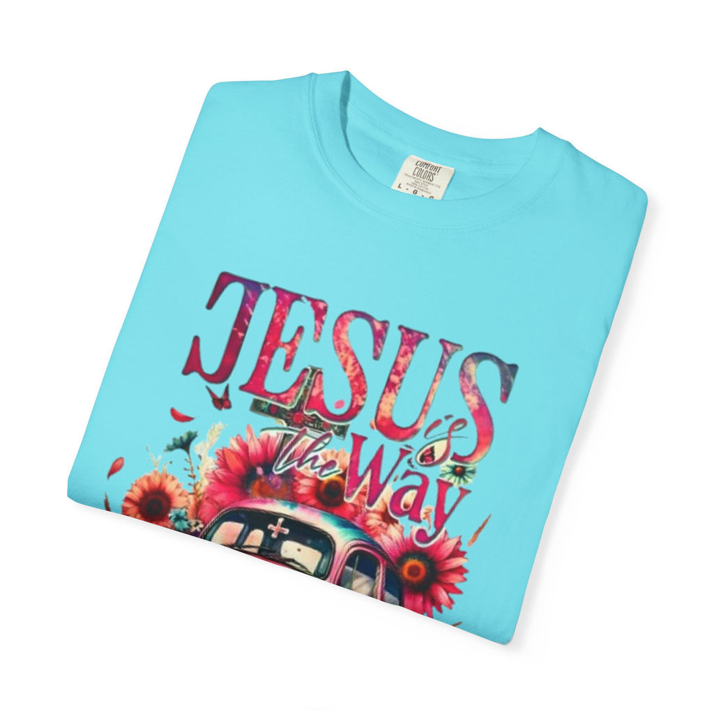 Jesus Is The Way Vintage Beetle T-Shirt