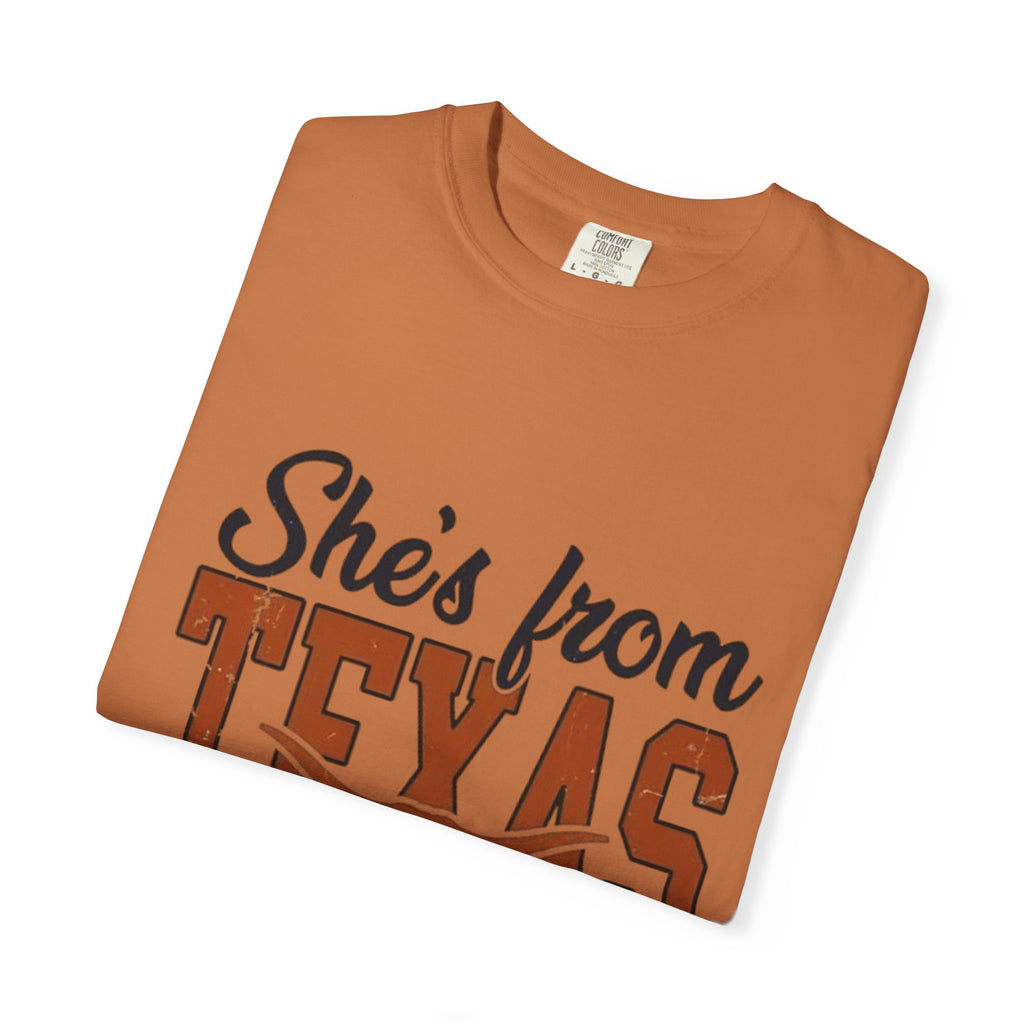She's From Texas I Can Tell T-Shirt — Texas Pride Graphic Tee