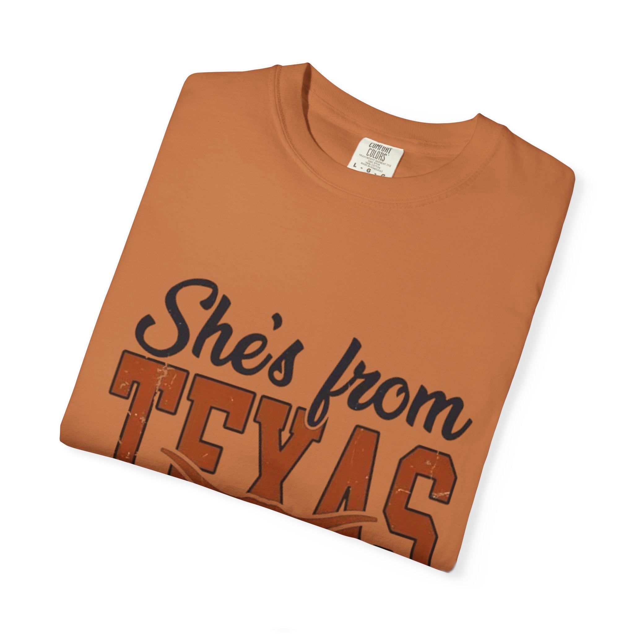 She's From Texas I Can Tell T-Shirt — Texas Pride Graphic Tee