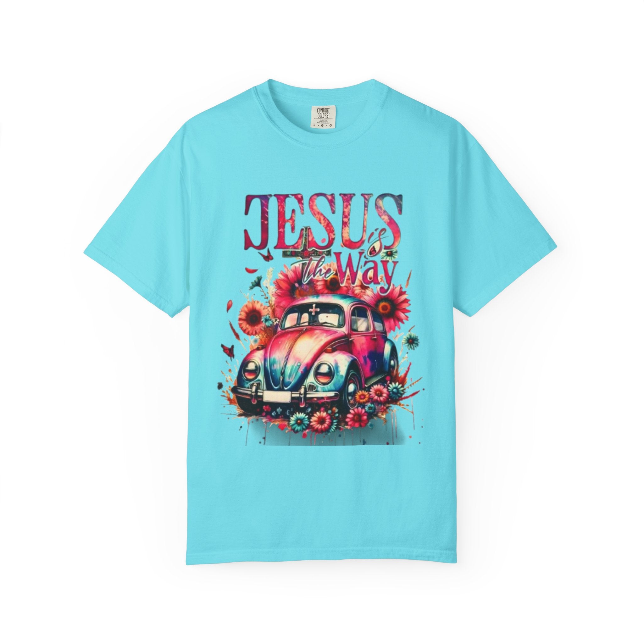 Jesus Is The Way Vintage Beetle T-Shirt