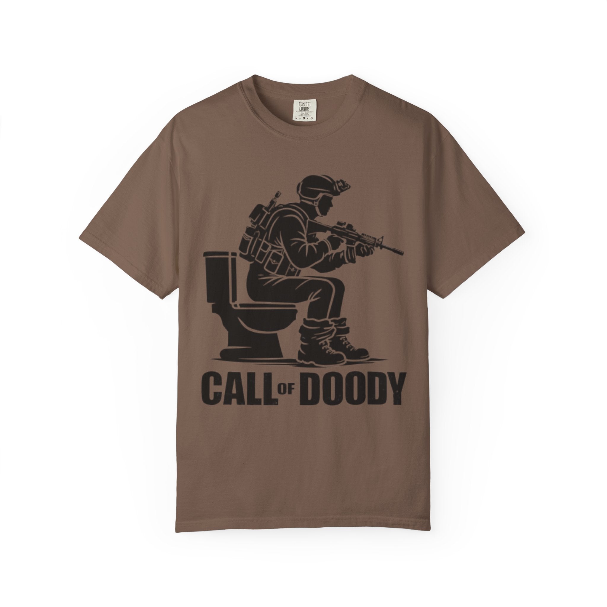Call of Doody Toilet Gamer T-Shirt — Funny Gamer Bathroom Humor Tee