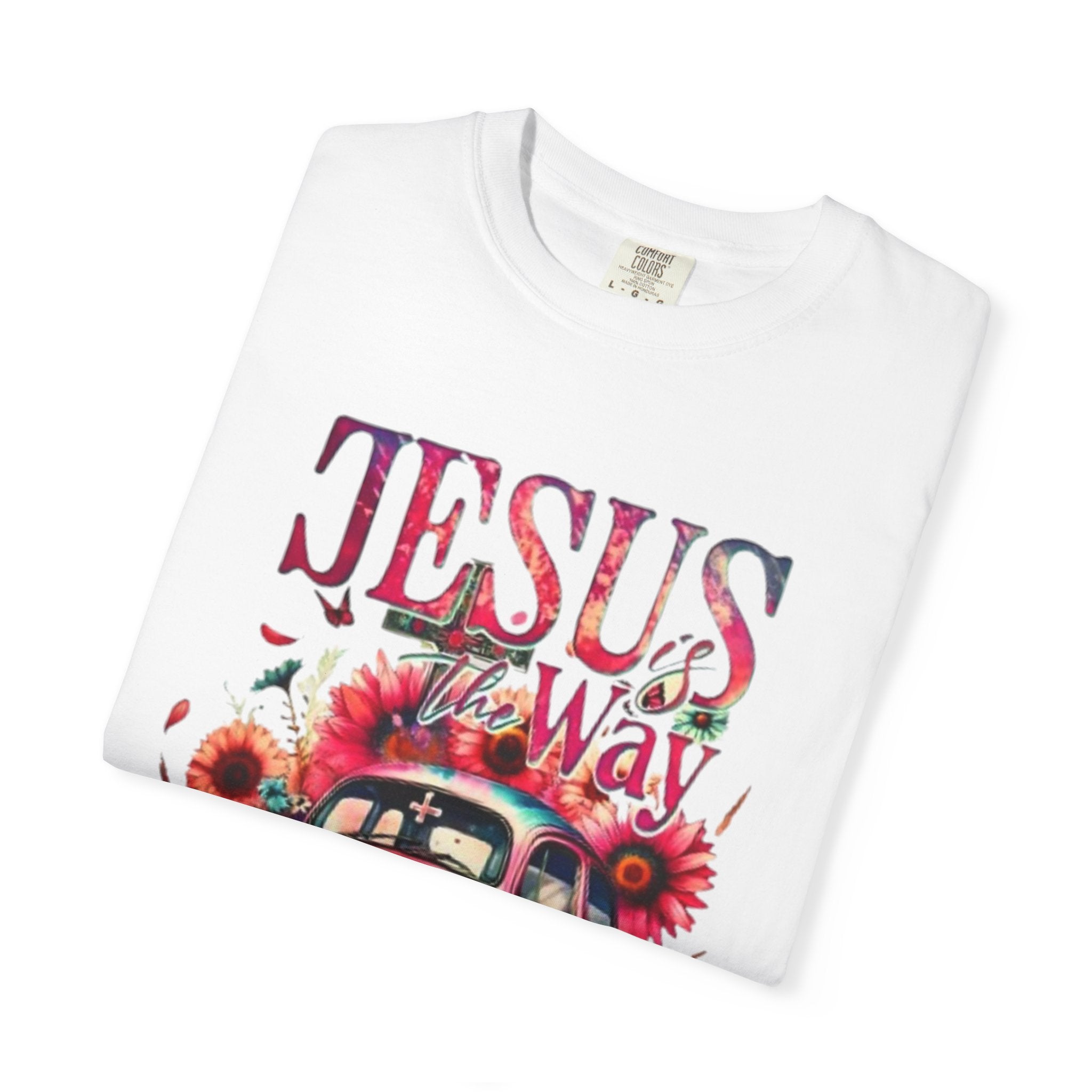 Jesus Is The Way Vintage Beetle T-Shirt