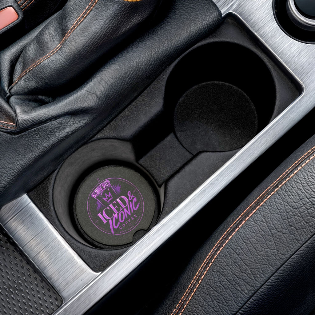 Car Coaster — Iced & Iconic Coffee Soapstone Cup Holder