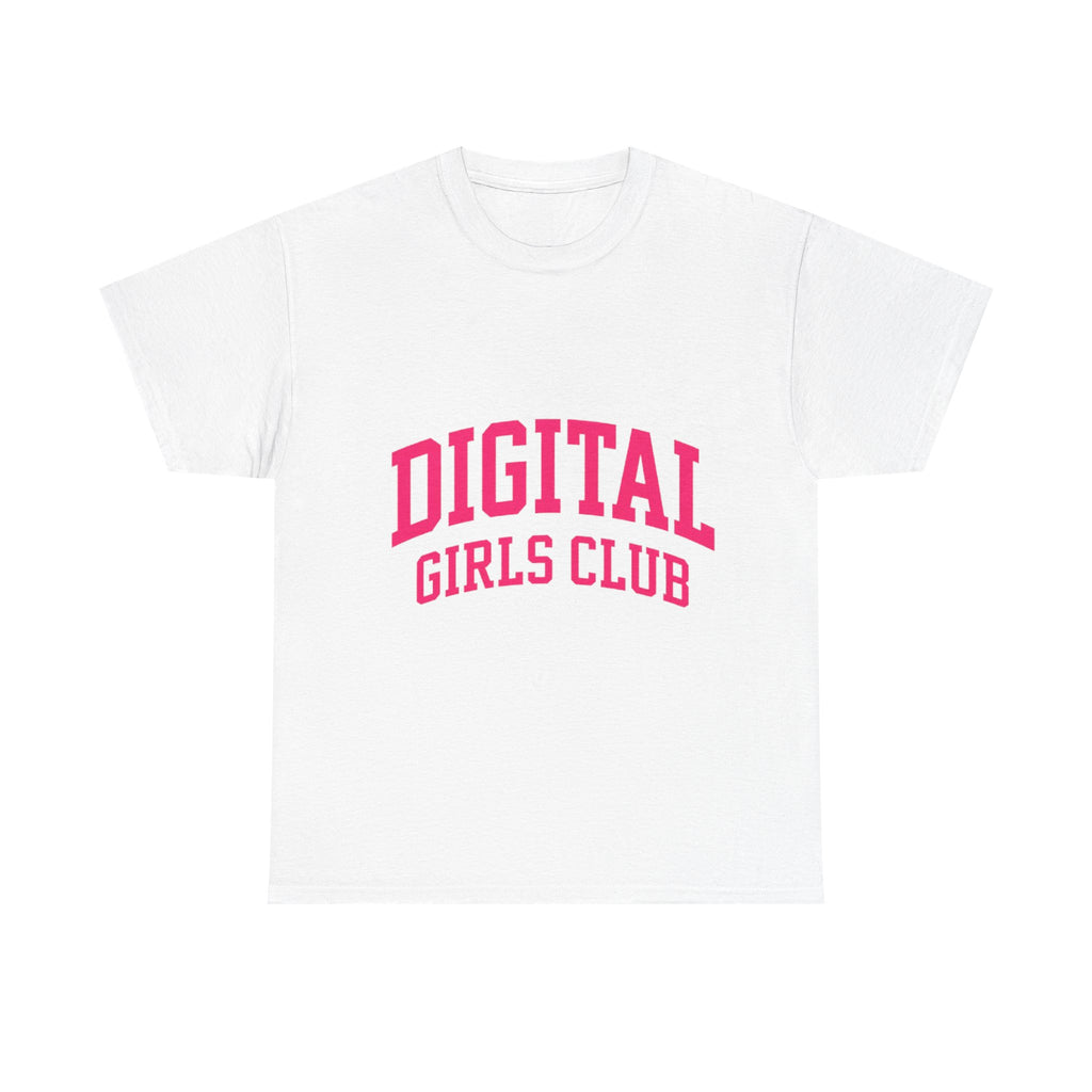 Digital Girls Club Tee — Feminist Tech Graphic T-Shirt
