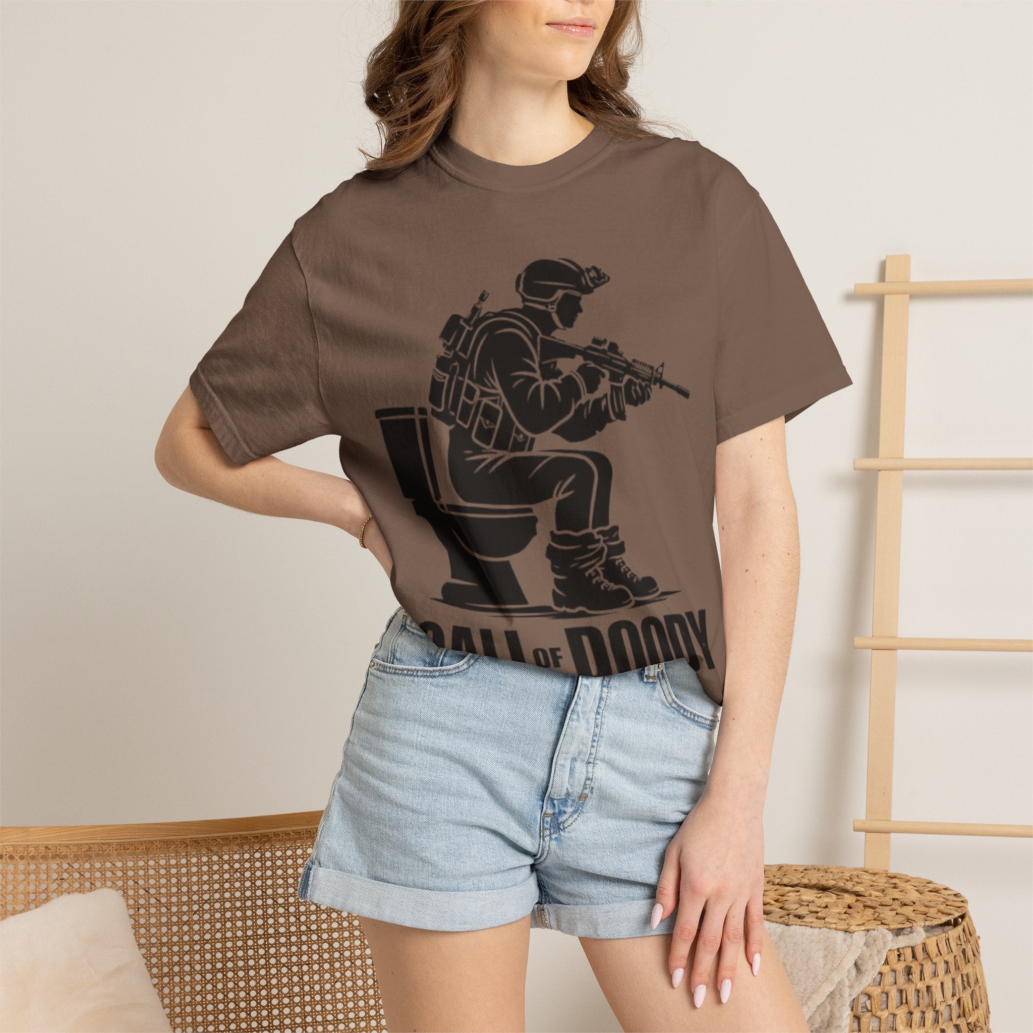 Call of Doody Toilet Gamer T-Shirt — Funny Gamer Bathroom Humor Tee