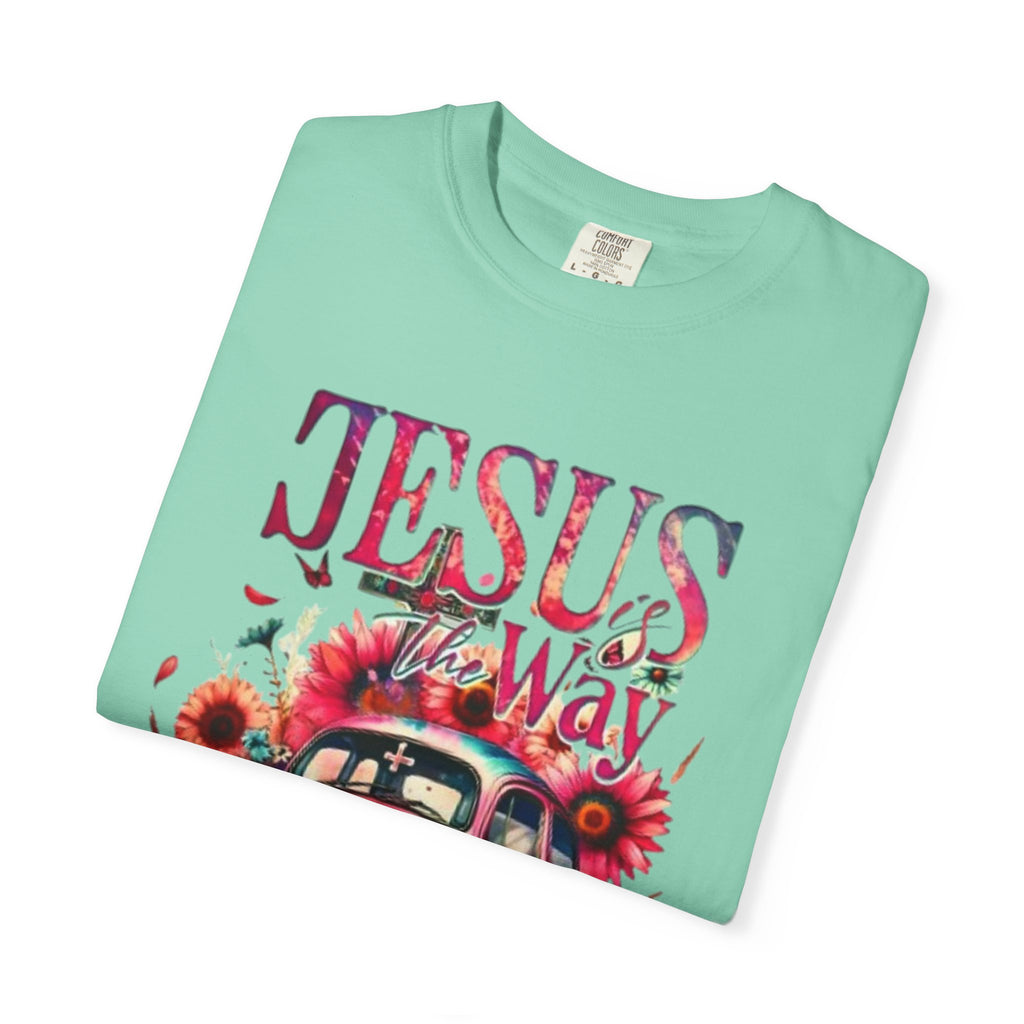 Jesus Is The Way Vintage Beetle T-Shirt