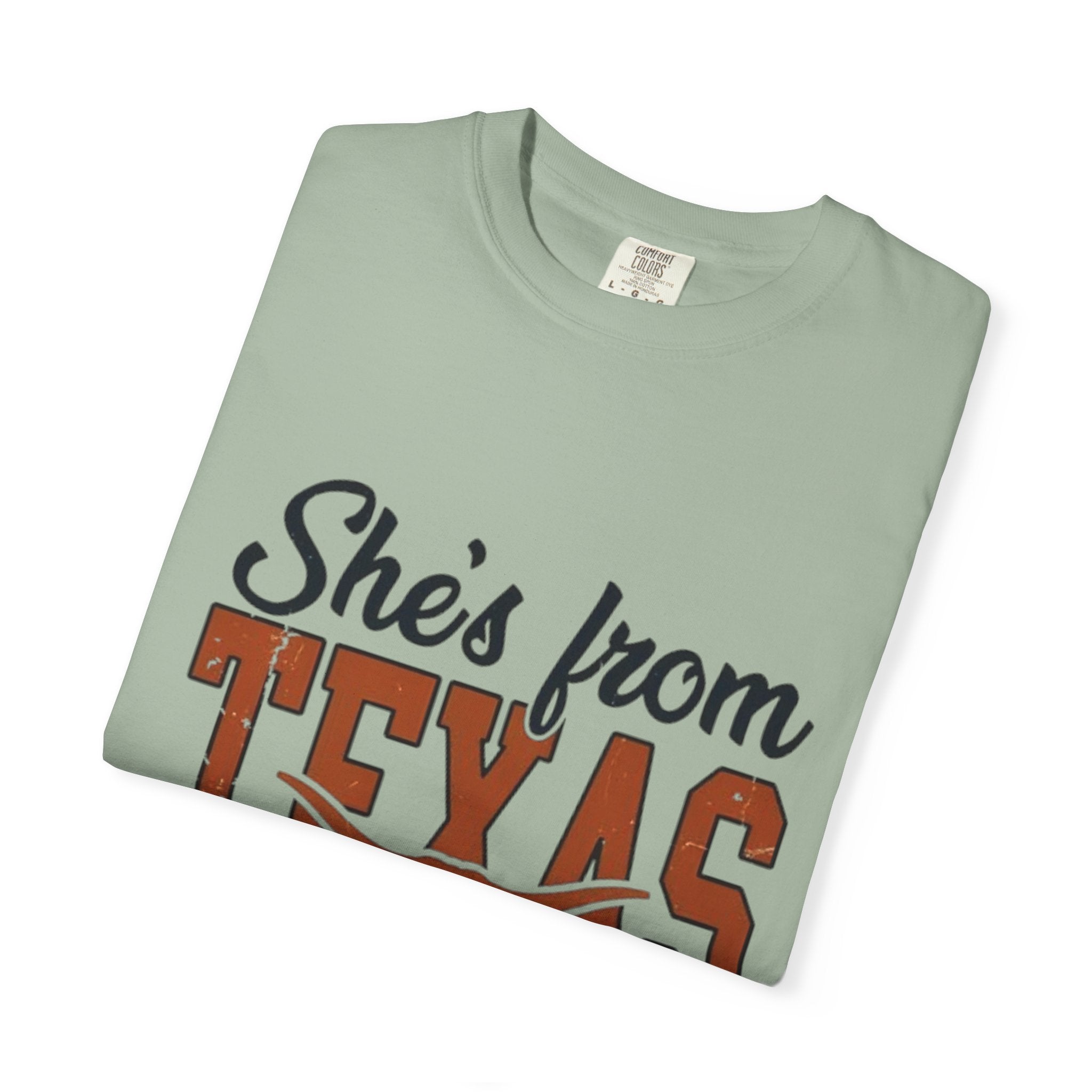 She's From Texas I Can Tell T-Shirt — Texas Pride Graphic Tee