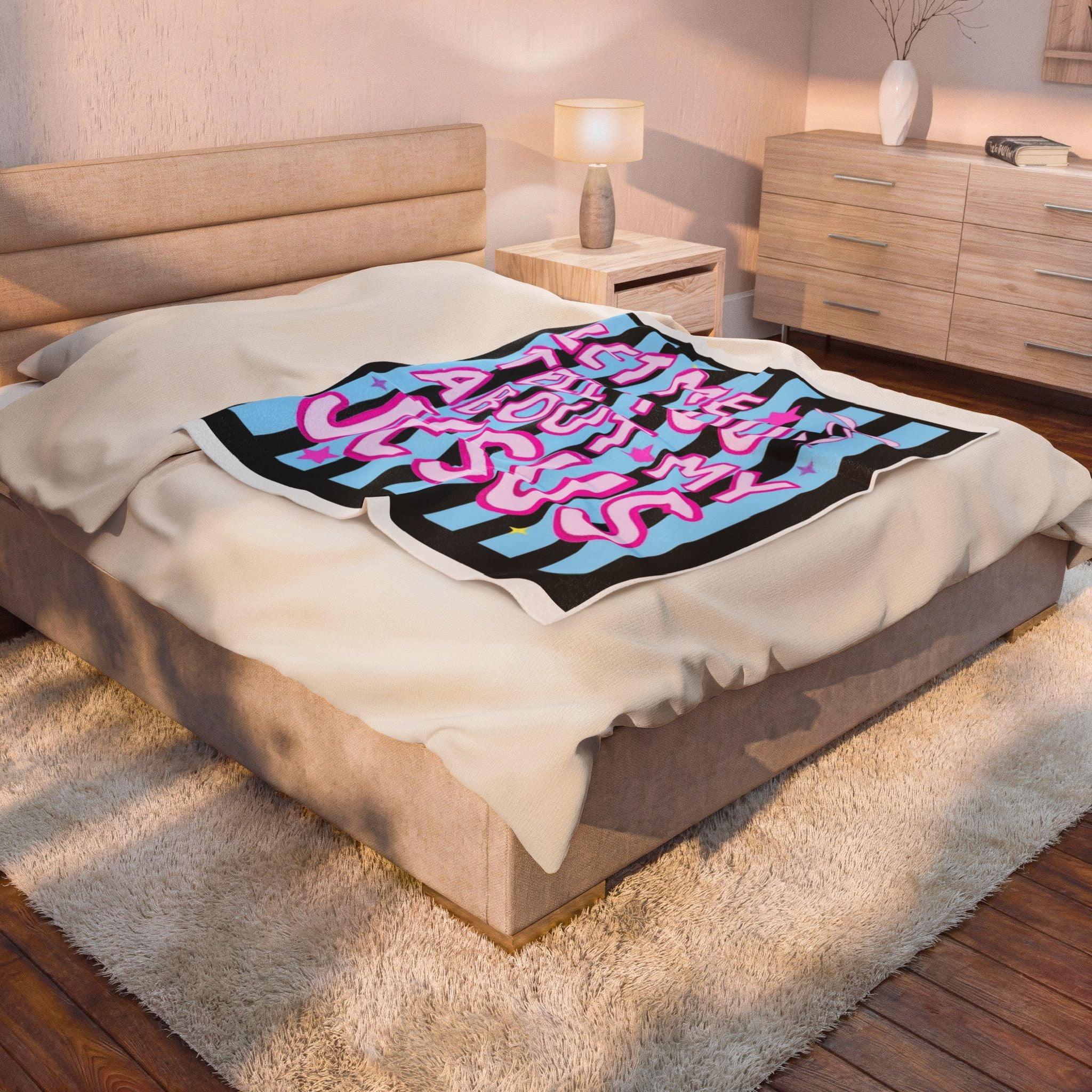 Plush Jesus Blanket