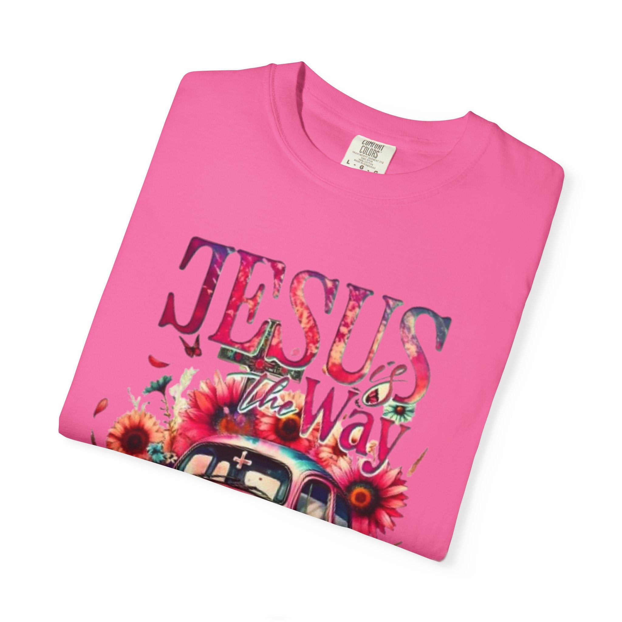 Jesus Is The Way Vintage Beetle T-Shirt