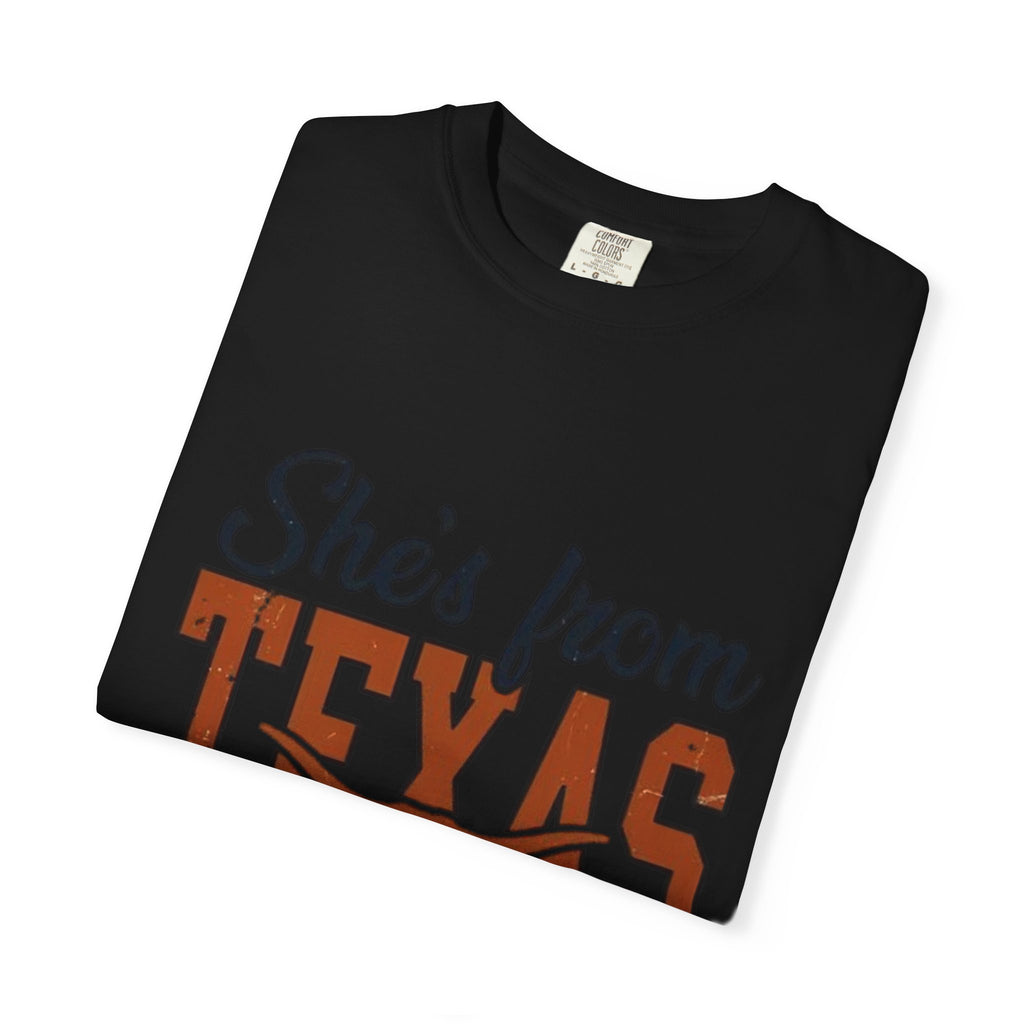 She's From Texas I Can Tell T-Shirt — Texas Pride Graphic Tee