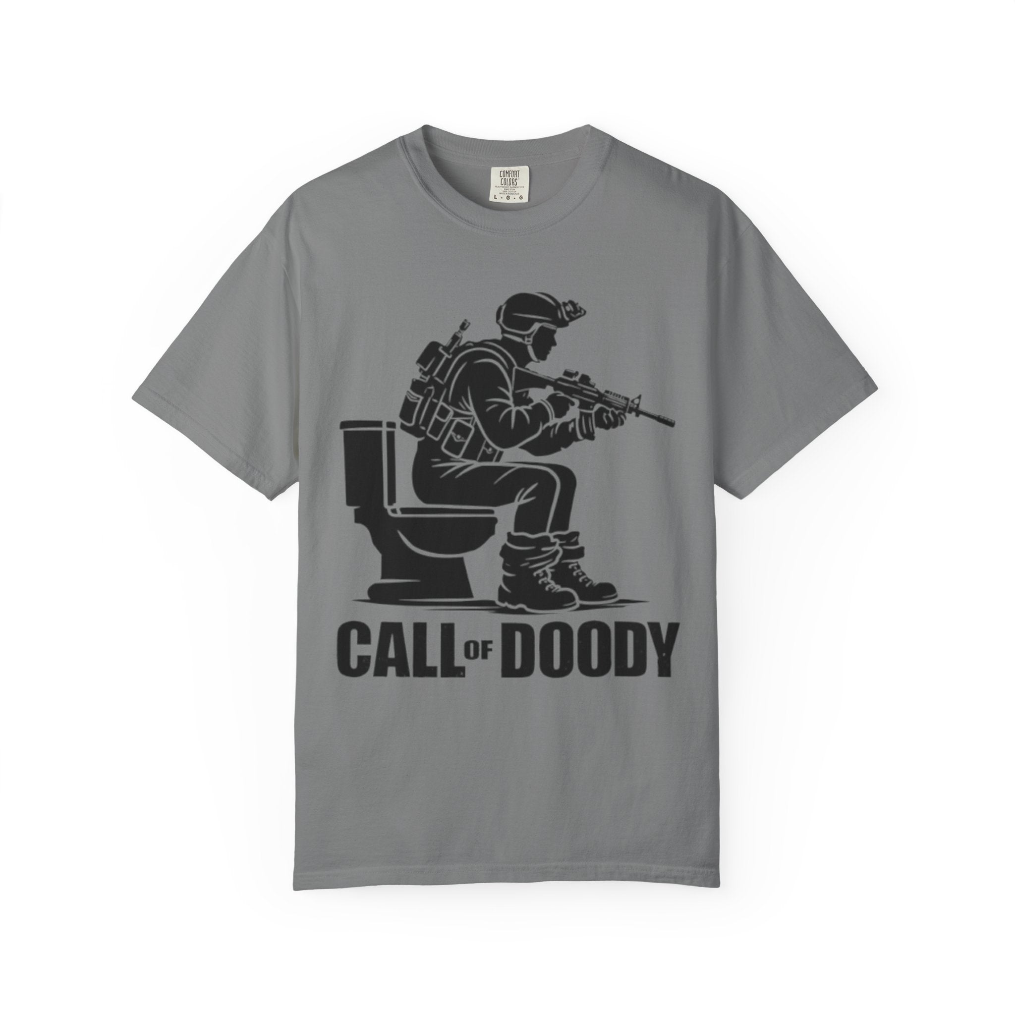 Call of Doody Toilet Gamer T-Shirt — Funny Gamer Bathroom Humor Tee