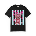 Feral Raccoon Graphic T-Shirt — Retro Pastel Pop DesigN