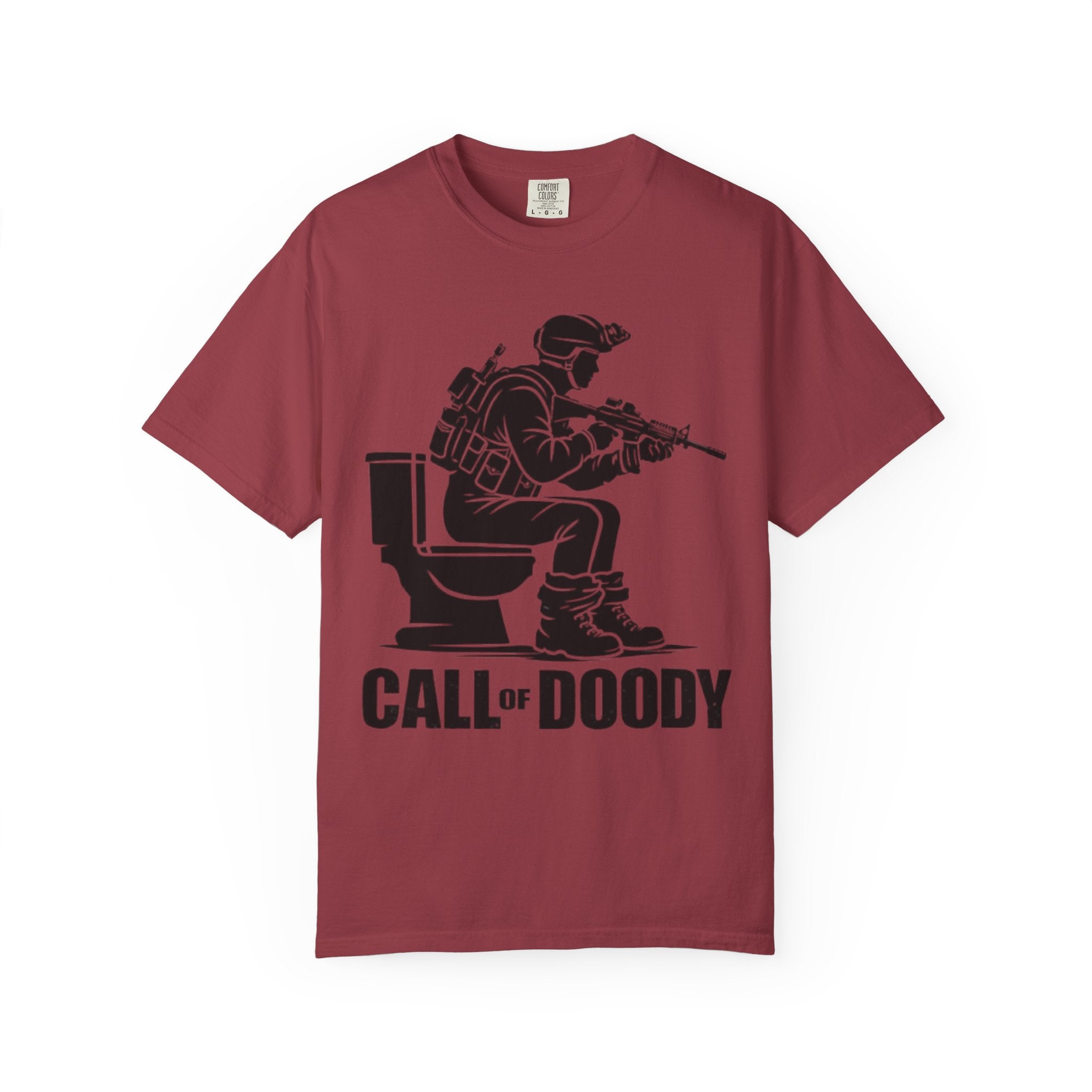 Call of Doody Toilet Gamer T-Shirt — Funny Gamer Bathroom Humor Tee