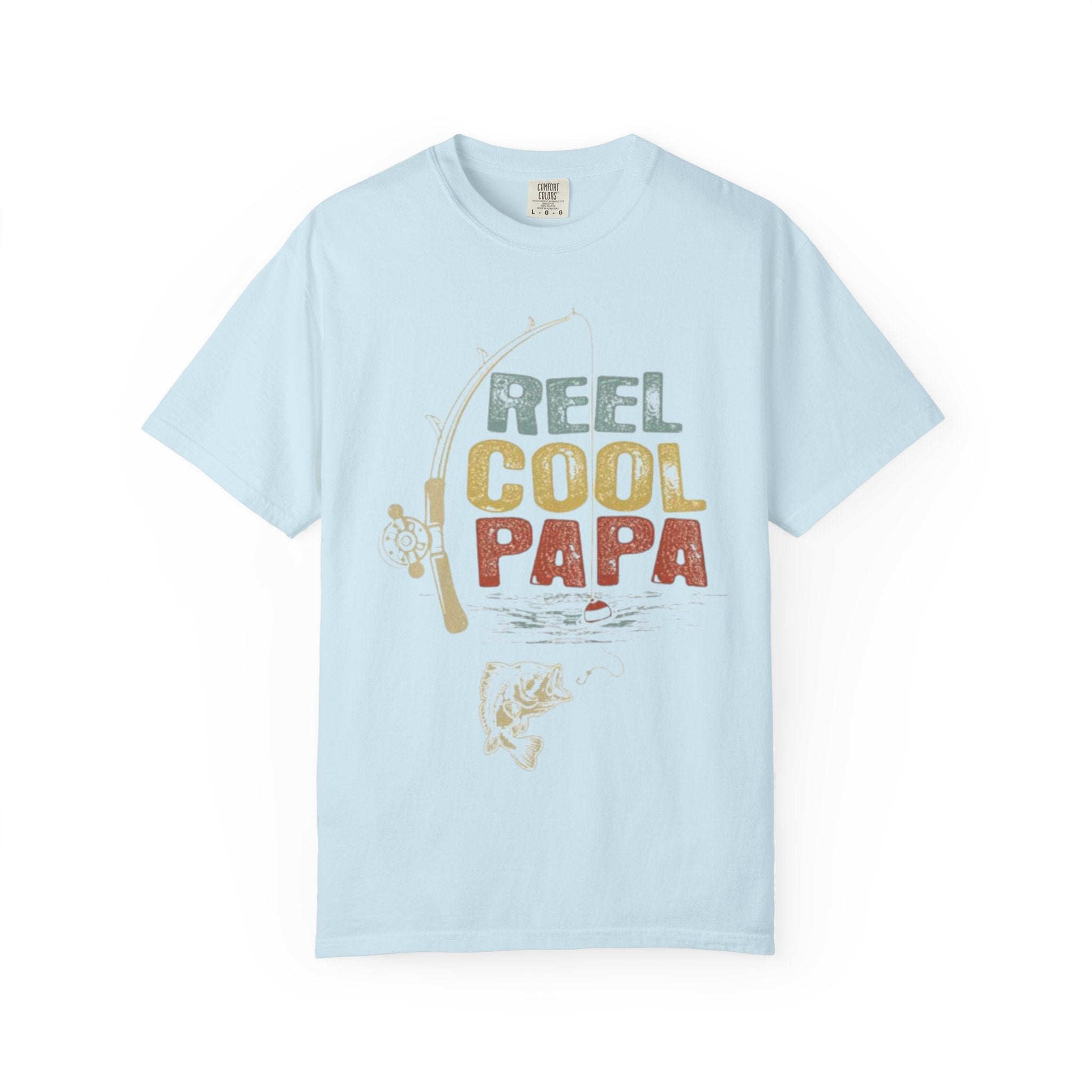 Reel Cool Papa Fishing T-Shirt — Vintage Dad Gift for Father’s Day