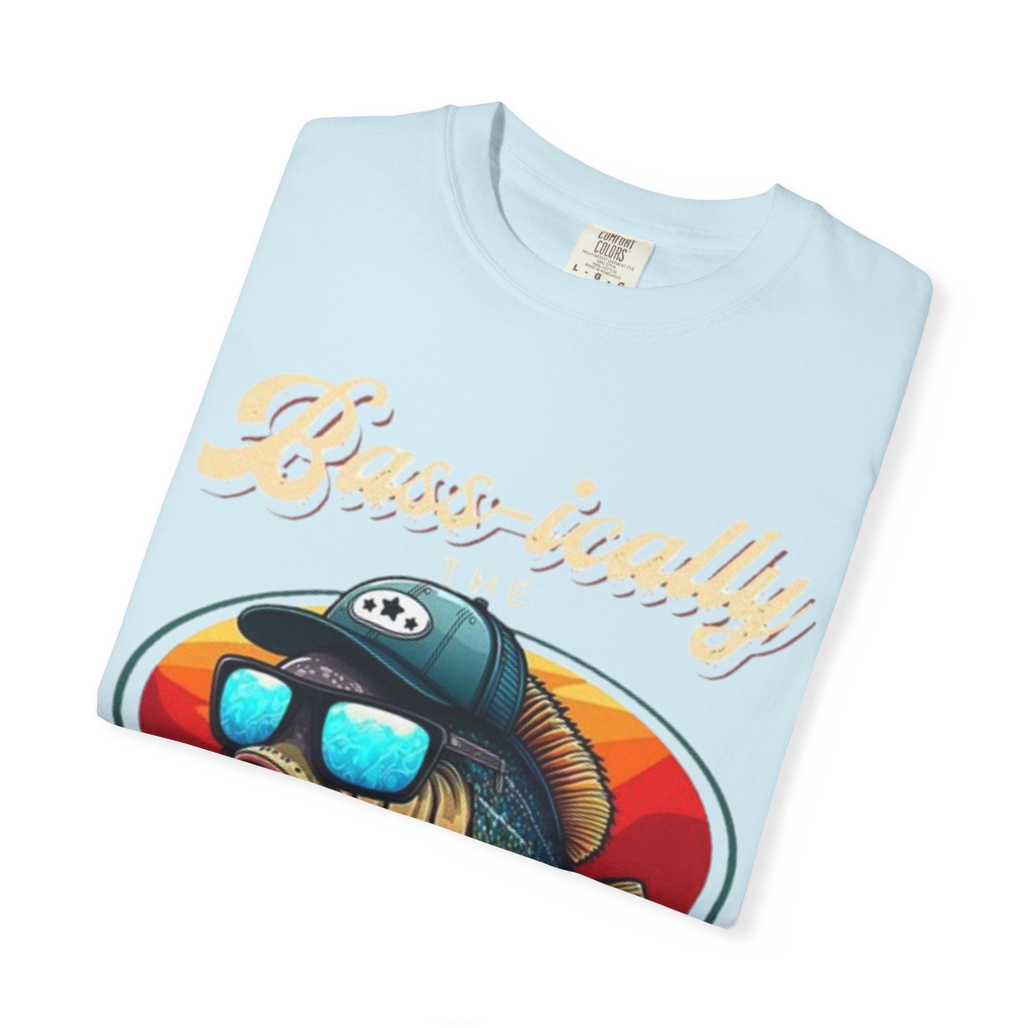 Fishing Dad T-Shirt — "Best Dad Ever" Retro Fish Sunglasses Tee