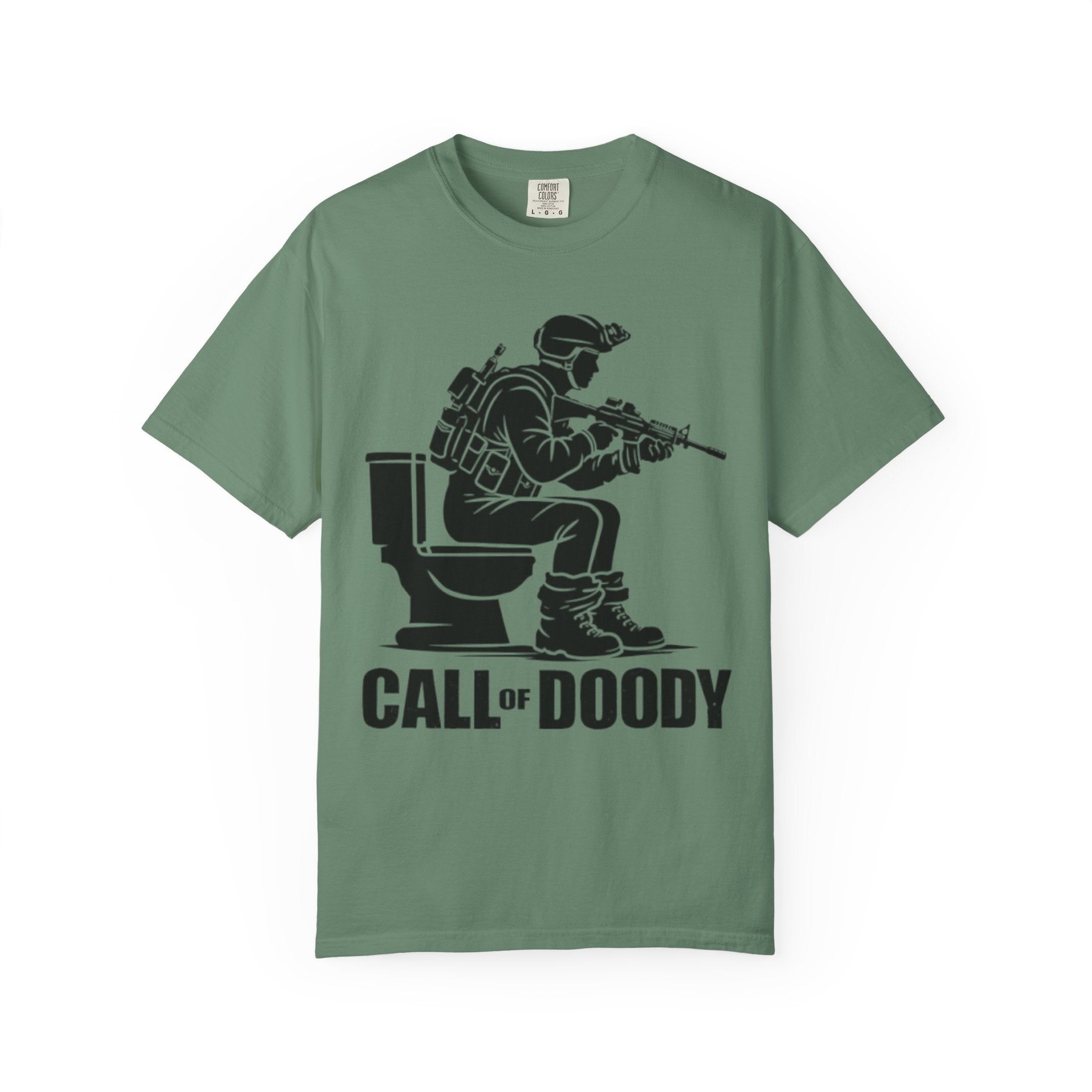 Call of Doody Toilet Gamer T-Shirt — Funny Gamer Bathroom Humor Tee