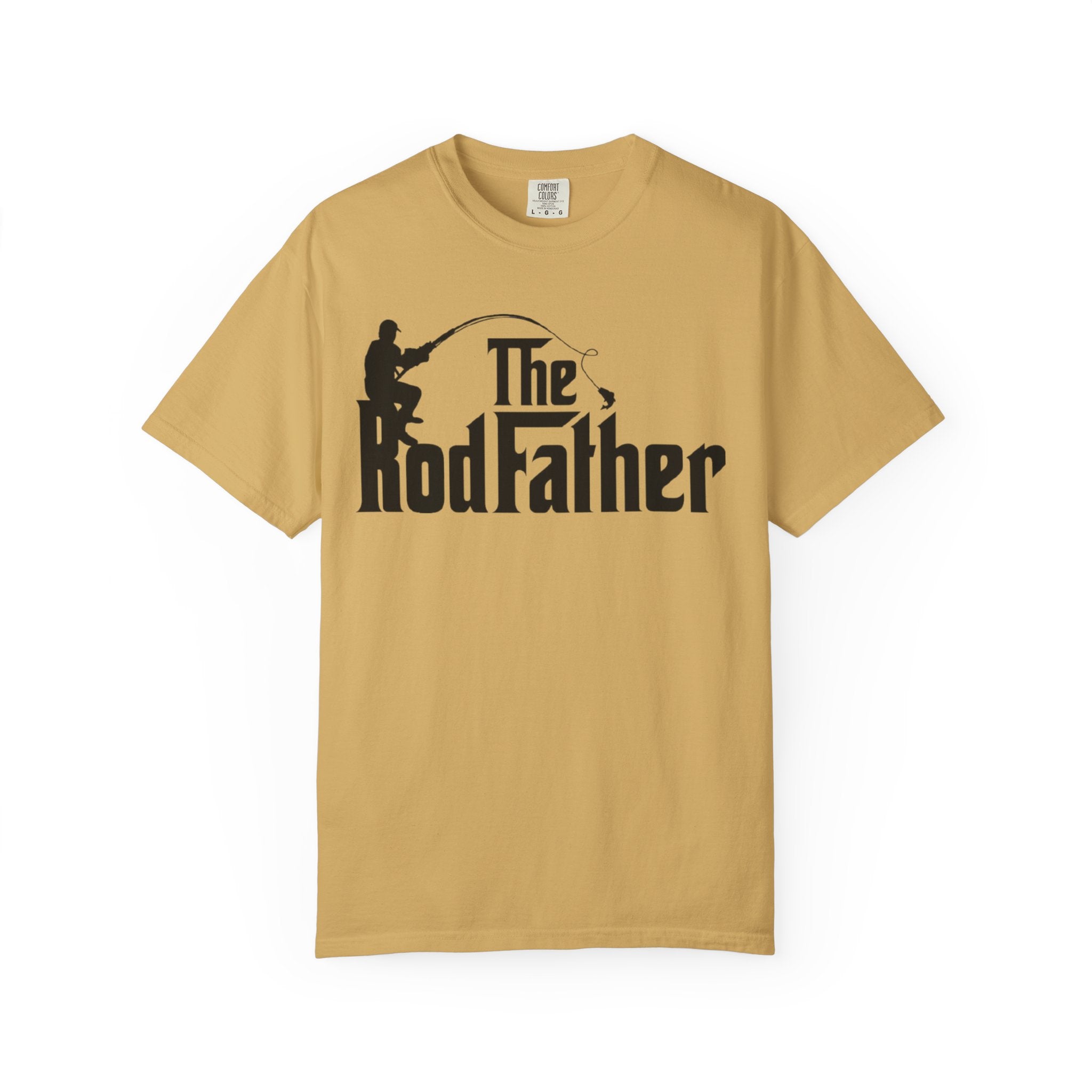 Fishing T-Shirt — “The Rod Father” Funny Angler Tee